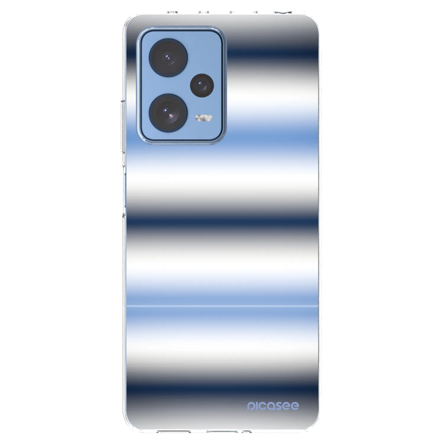 Picasee silikonska prozirna maskica za Xiaomi Redmi Note 12 Pro 5G - Static Lines
