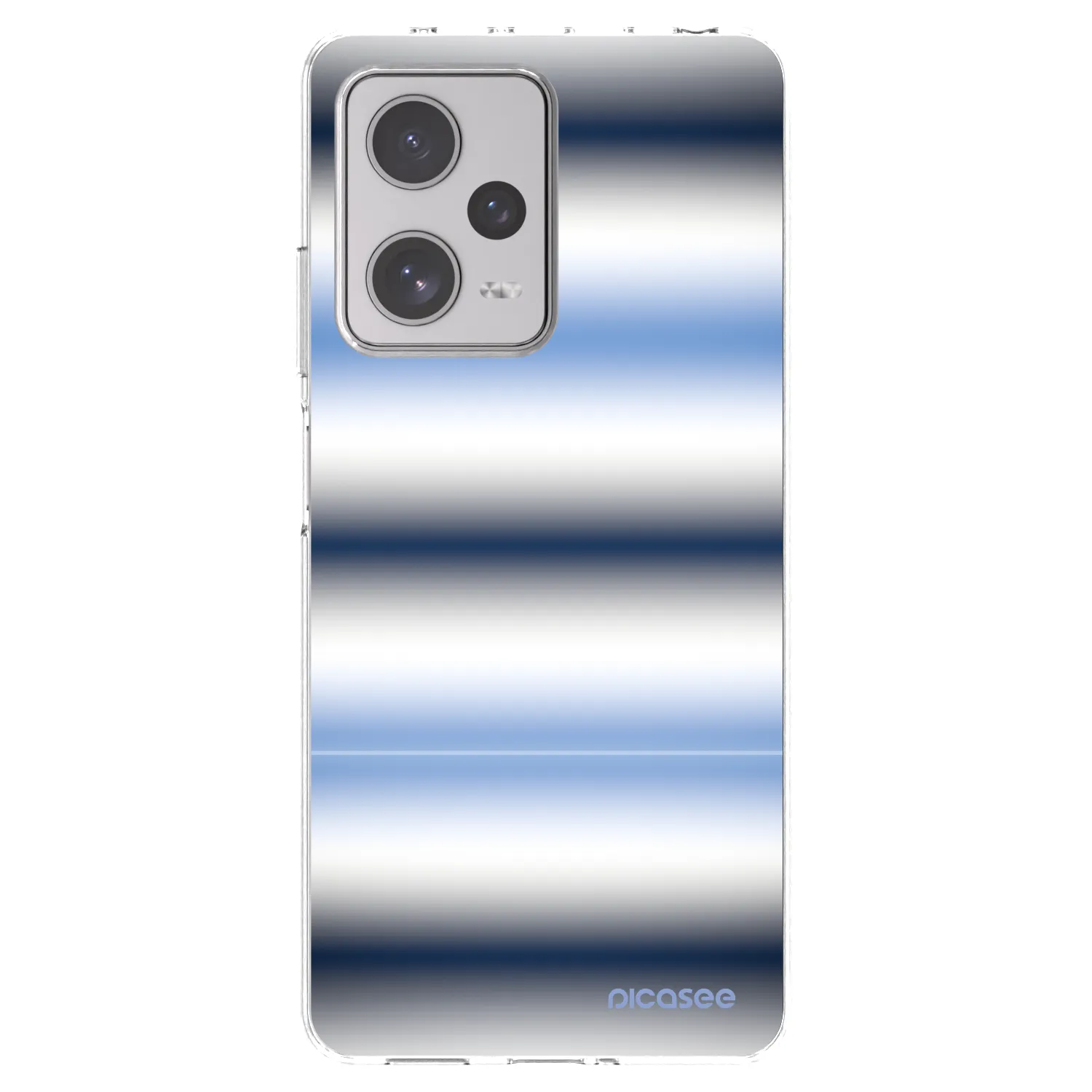 Picasee silikonska prozirna maskica za Xiaomi Redmi Note 12 Pro+ 5G - Static Lines
