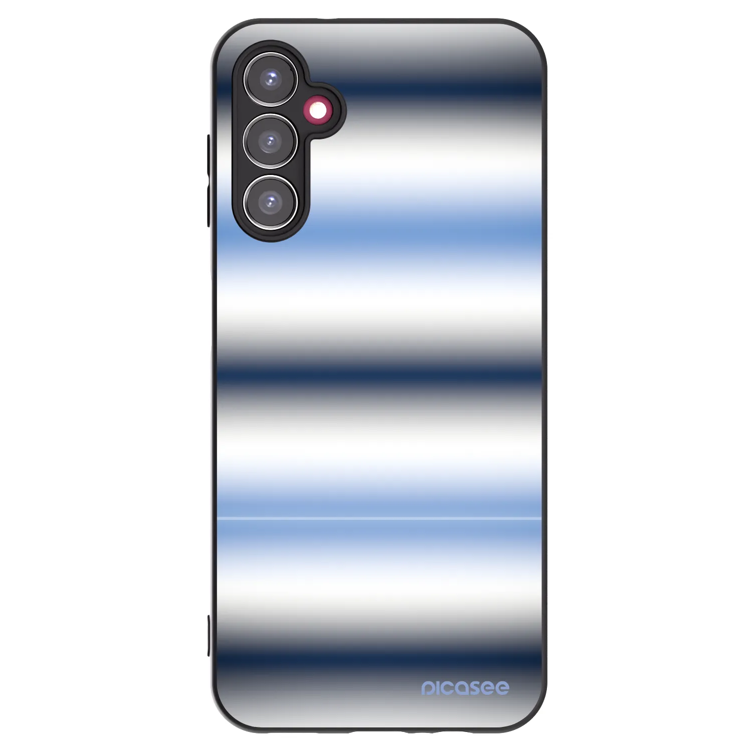 Picasee crna silikonska maskica za Samsung Galaxy A14 4G A145R - Static Lines