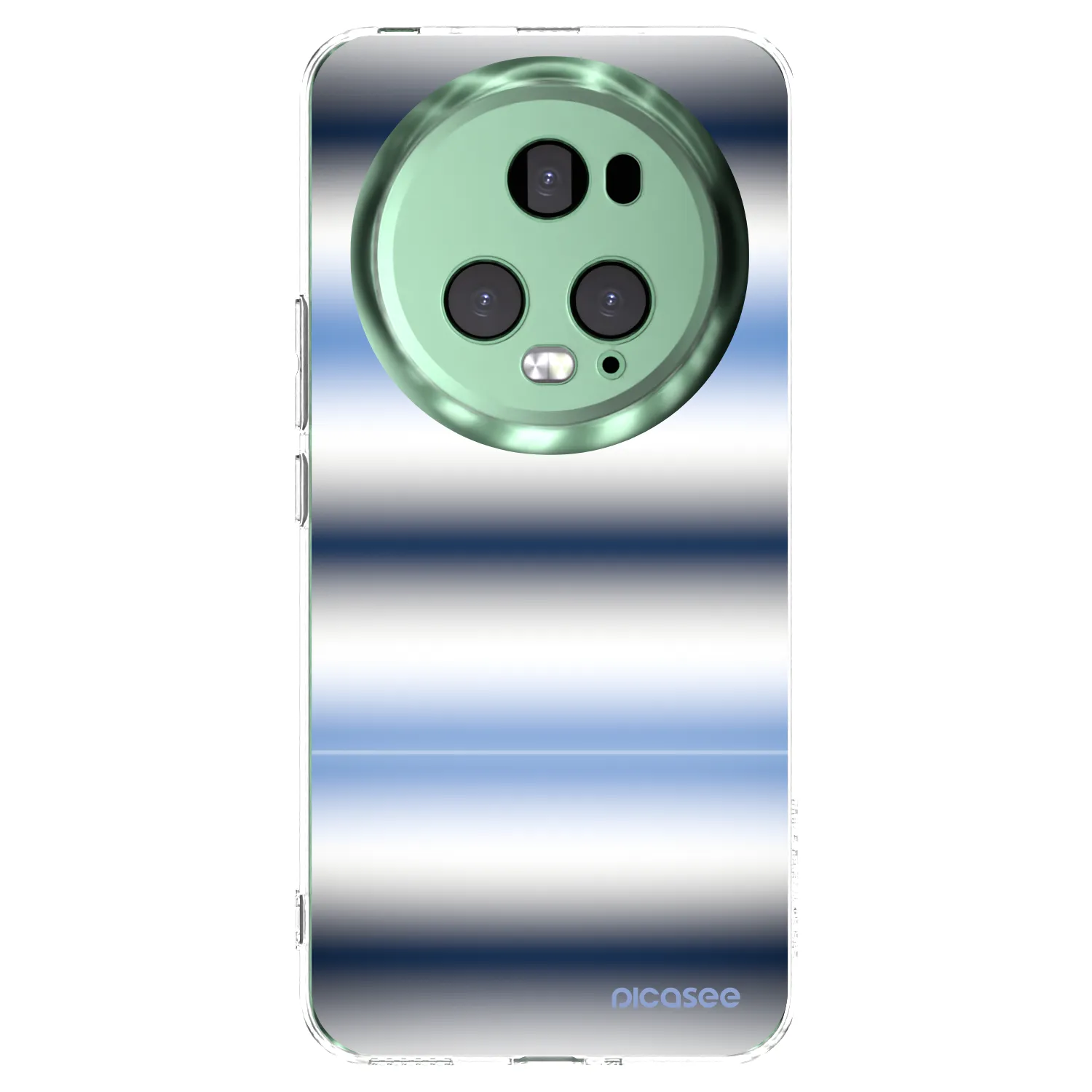 Picasee silikonska prozirna maskica za Honor Magic5 Pro - Static Lines