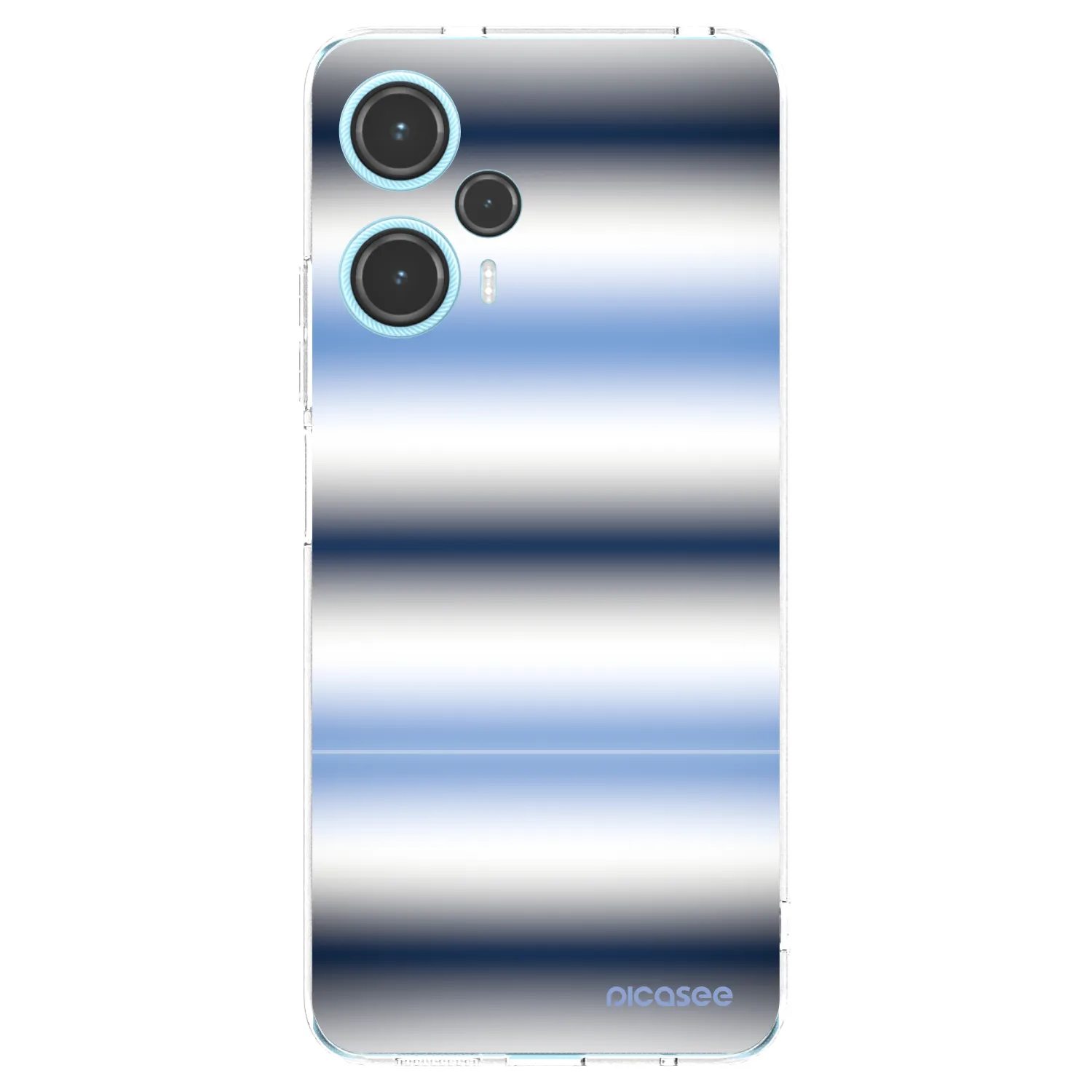 Picasee silikonska prozirna maskica za Xiaomi Poco F5 - Static Lines