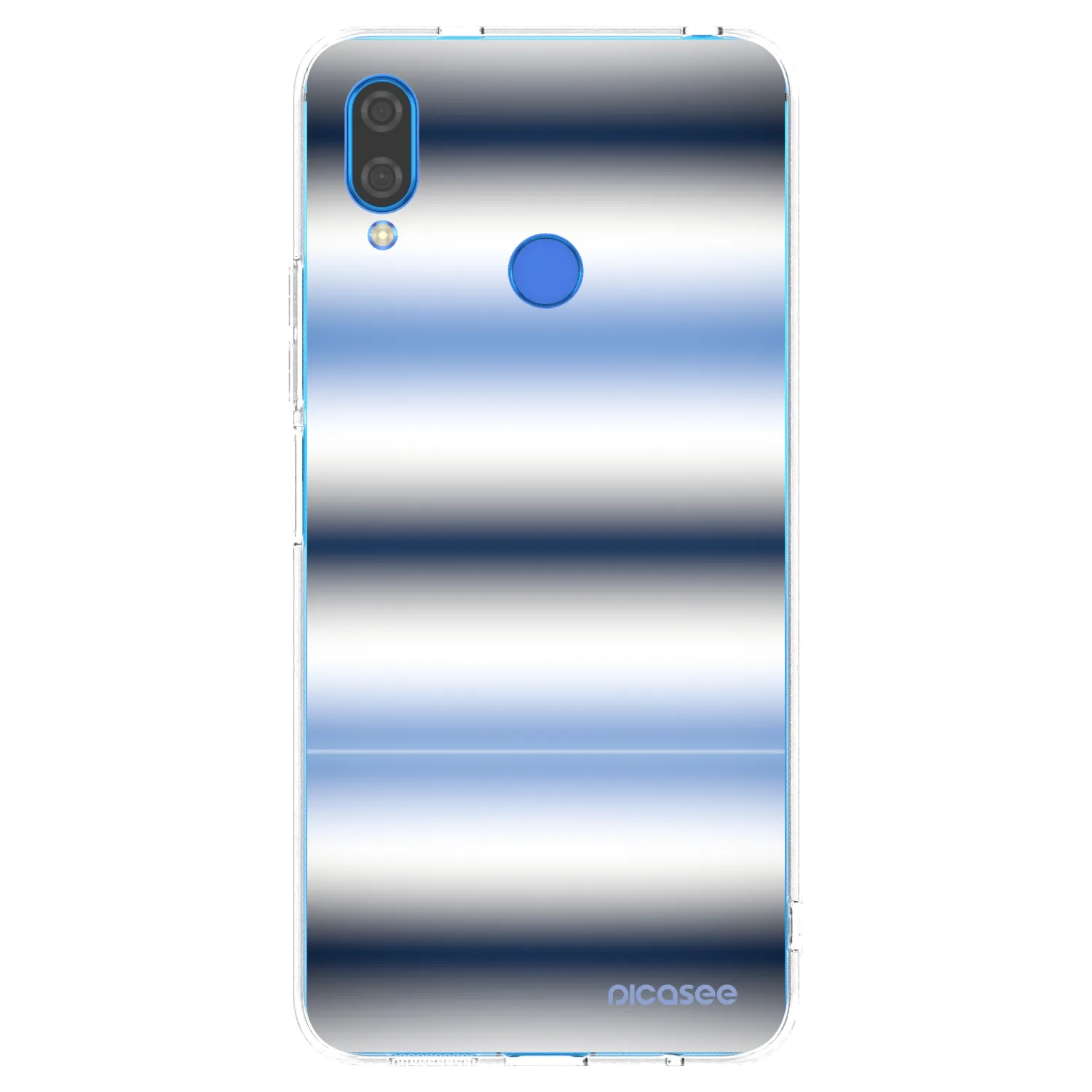 Picasee silikonska prozirna maskica za Huawei Nova 3 - Static Lines