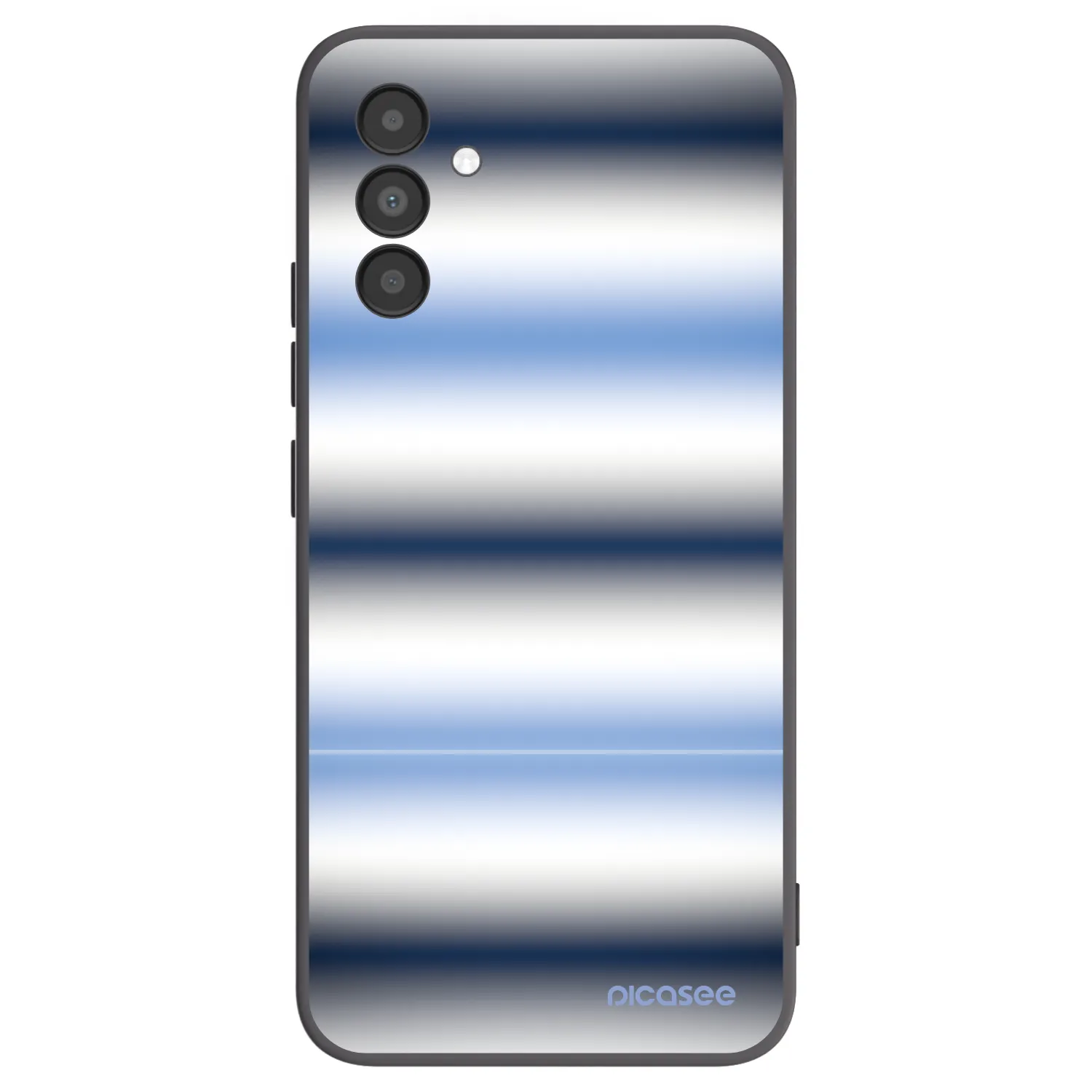 Picasee crna silikonska maskica za Samsung Galaxy A04s A047F - Static Lines