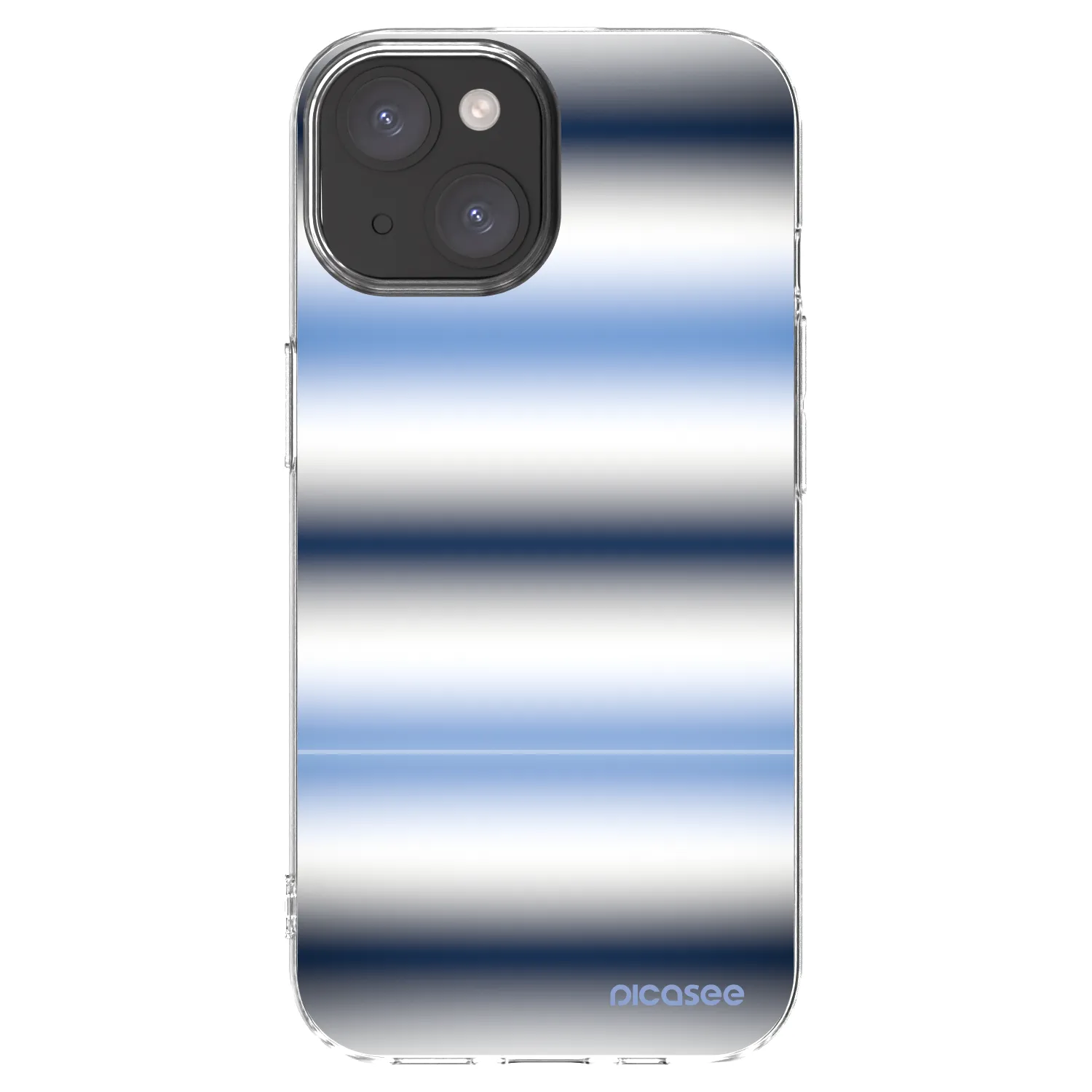 Picasee silikonska prozirna maskica za Apple iPhone 15 - Static Lines