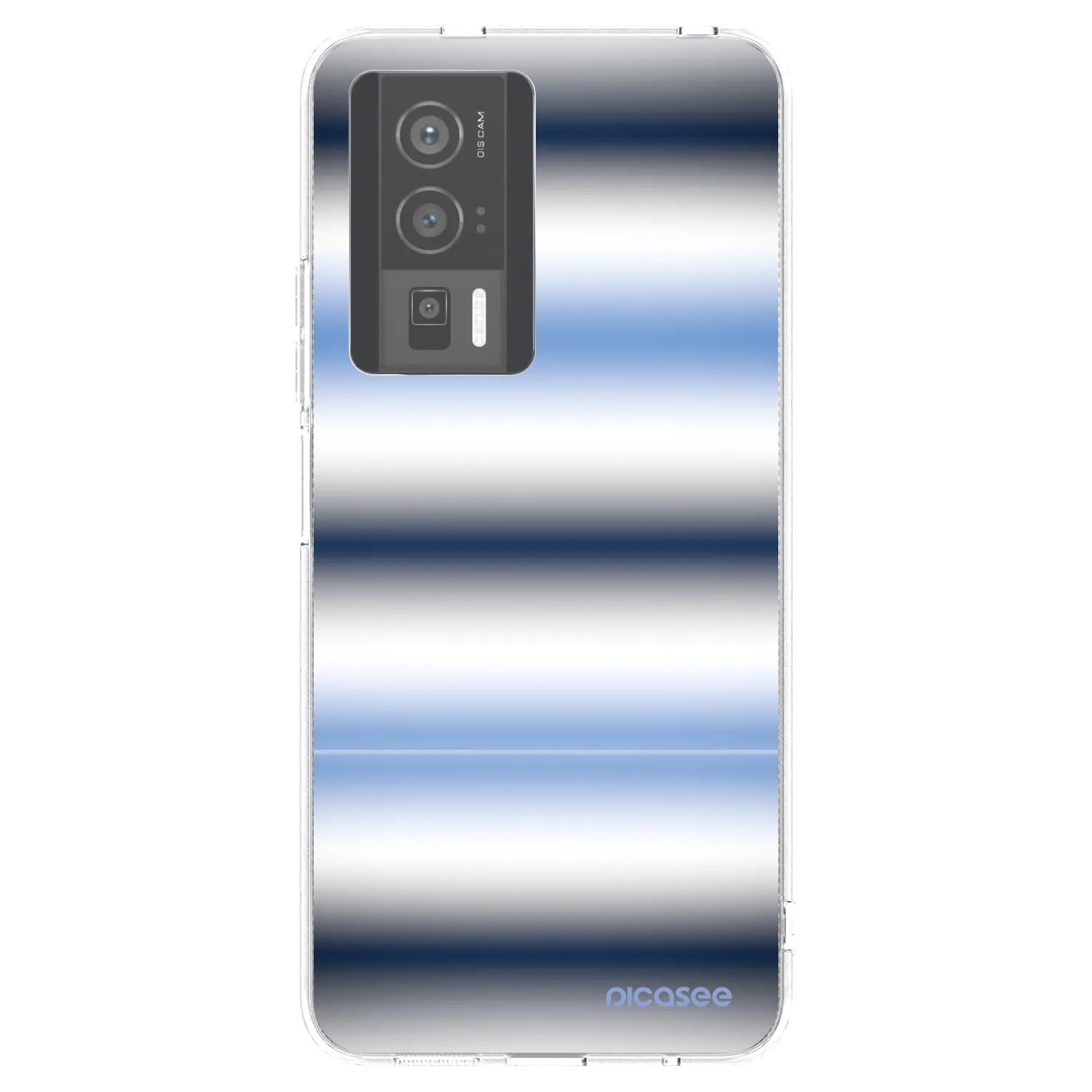 Picasee silikonska prozirna maskica za Xiaomi Poco F5 Pro 5G - Static Lines