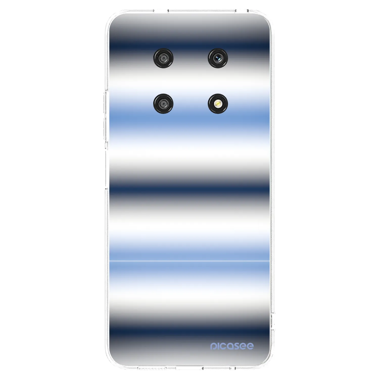 Picasee silikonska prozirna maskica za Honor Magic4 Lite 5G - Static Lines
