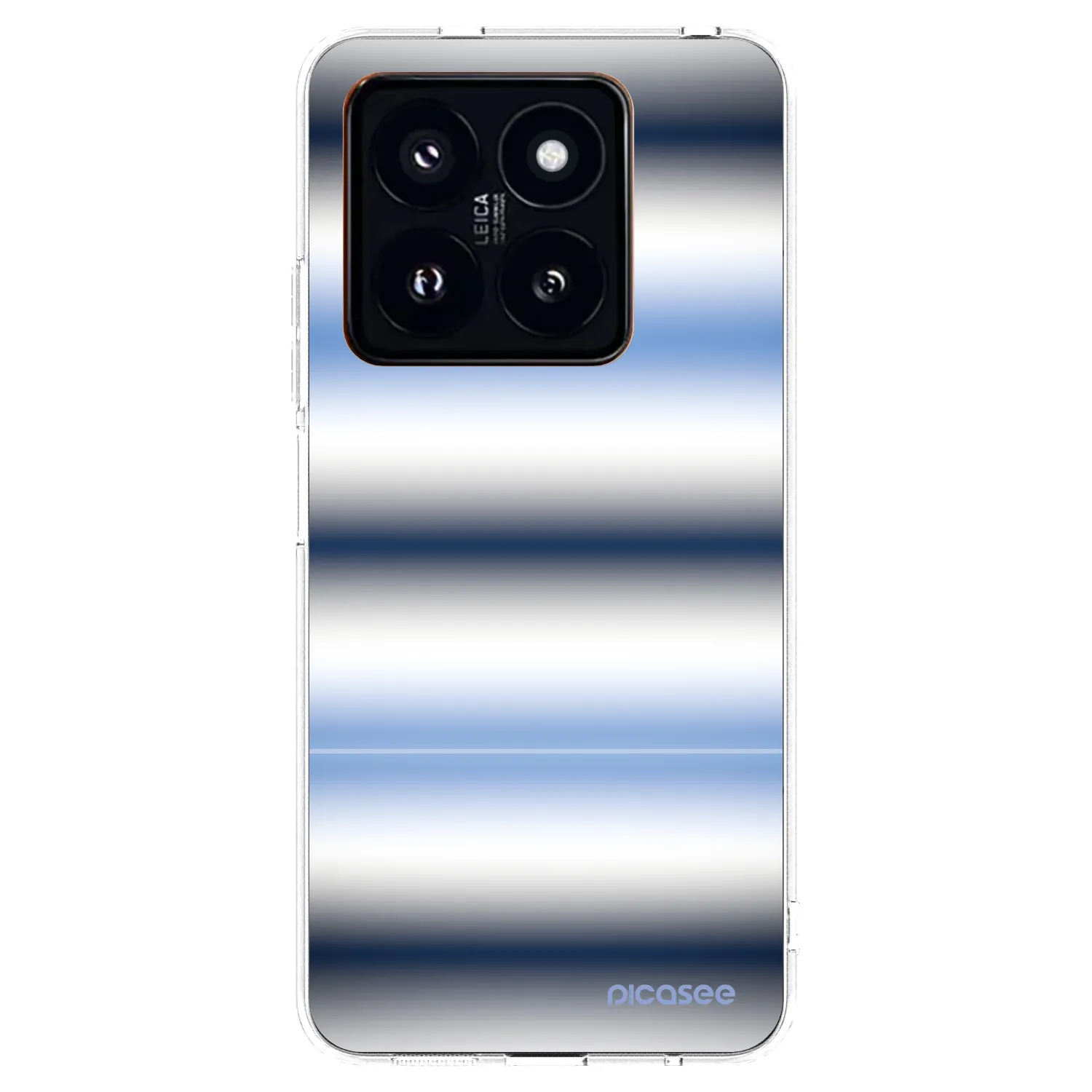 Picasee silikonska prozirna maskica za Xiaomi 14 Pro - Static Lines