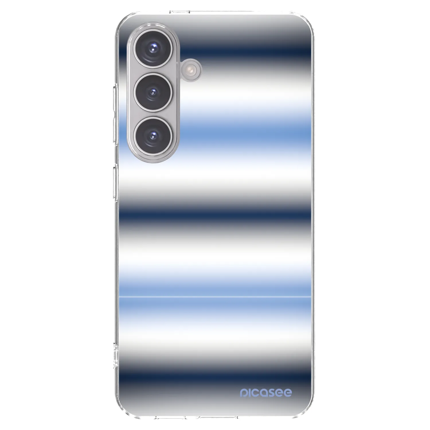 Picasee silikonska prozirna maskica za Samsung Galaxy S24 S921B 5G - Static Lines