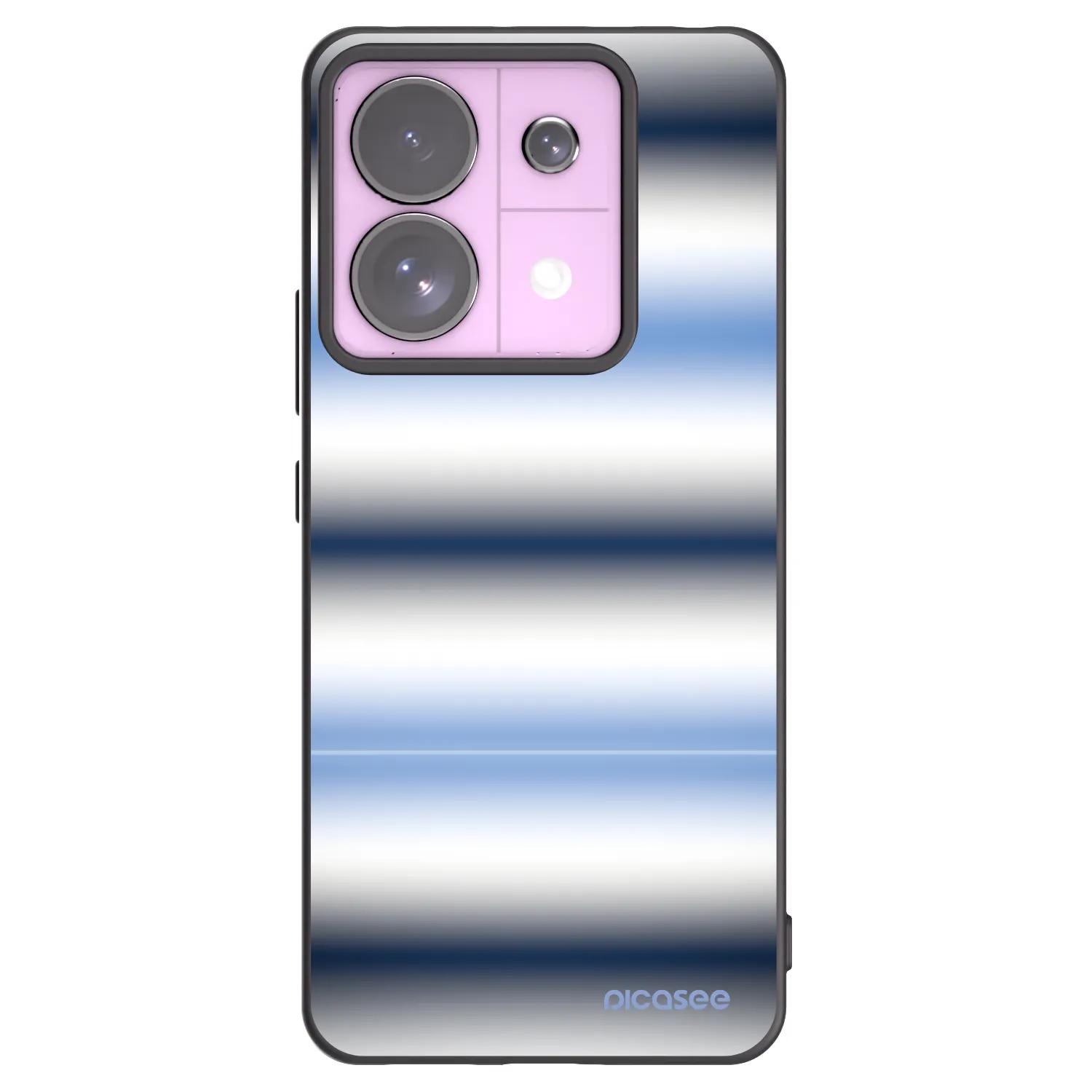 Picasee crna silikonska maskica za Xiaomi Redmi Note 13 Pro 5G - Static Lines
