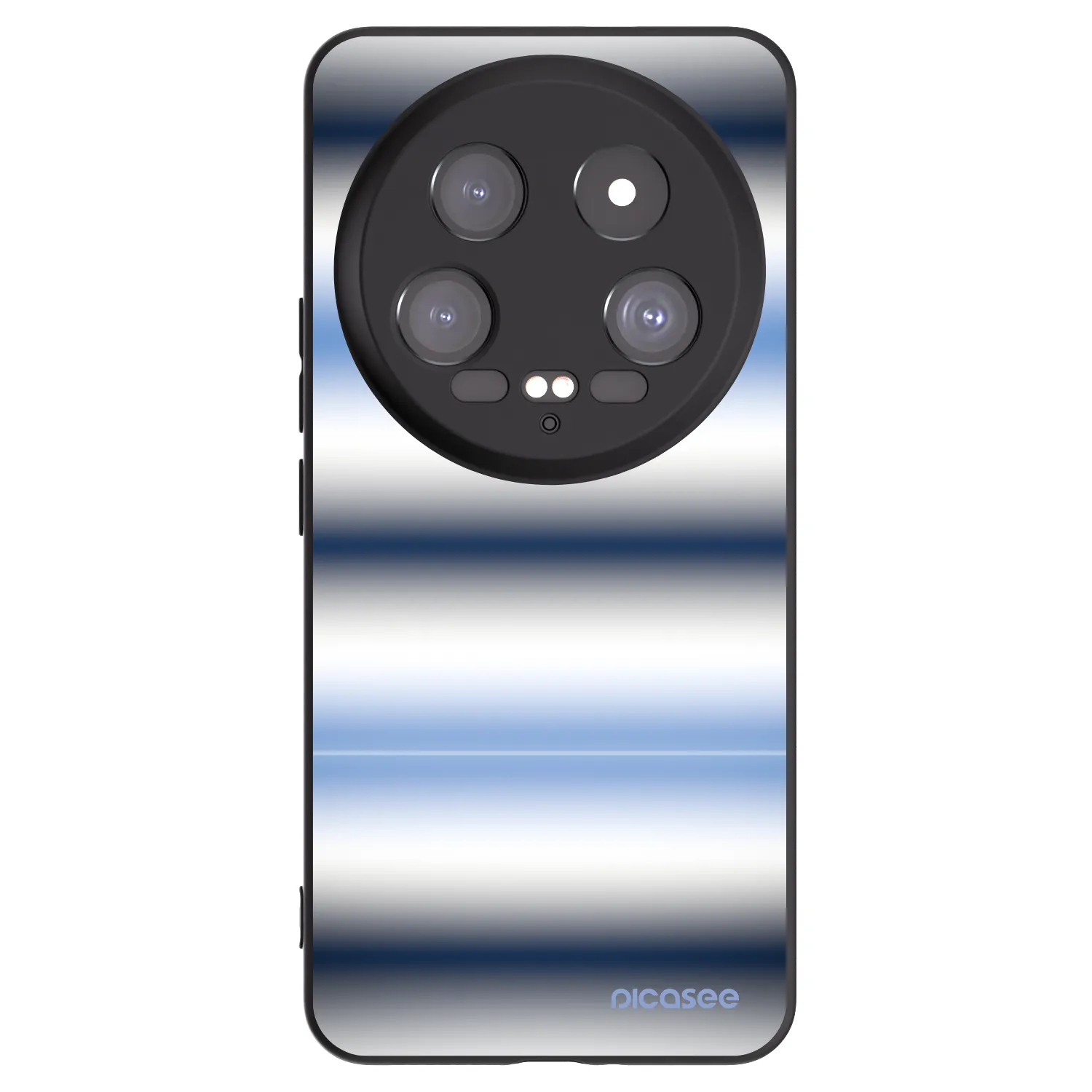 Picasee crna silikonska maskica za Xiaomi 14 Ultra - Static Lines