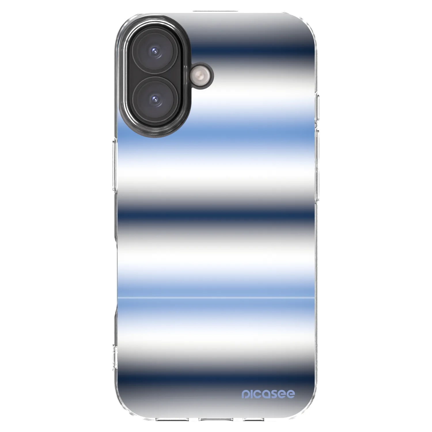 Picasee silikonska prozirna maskica za Apple iPhone 16 - Static Lines