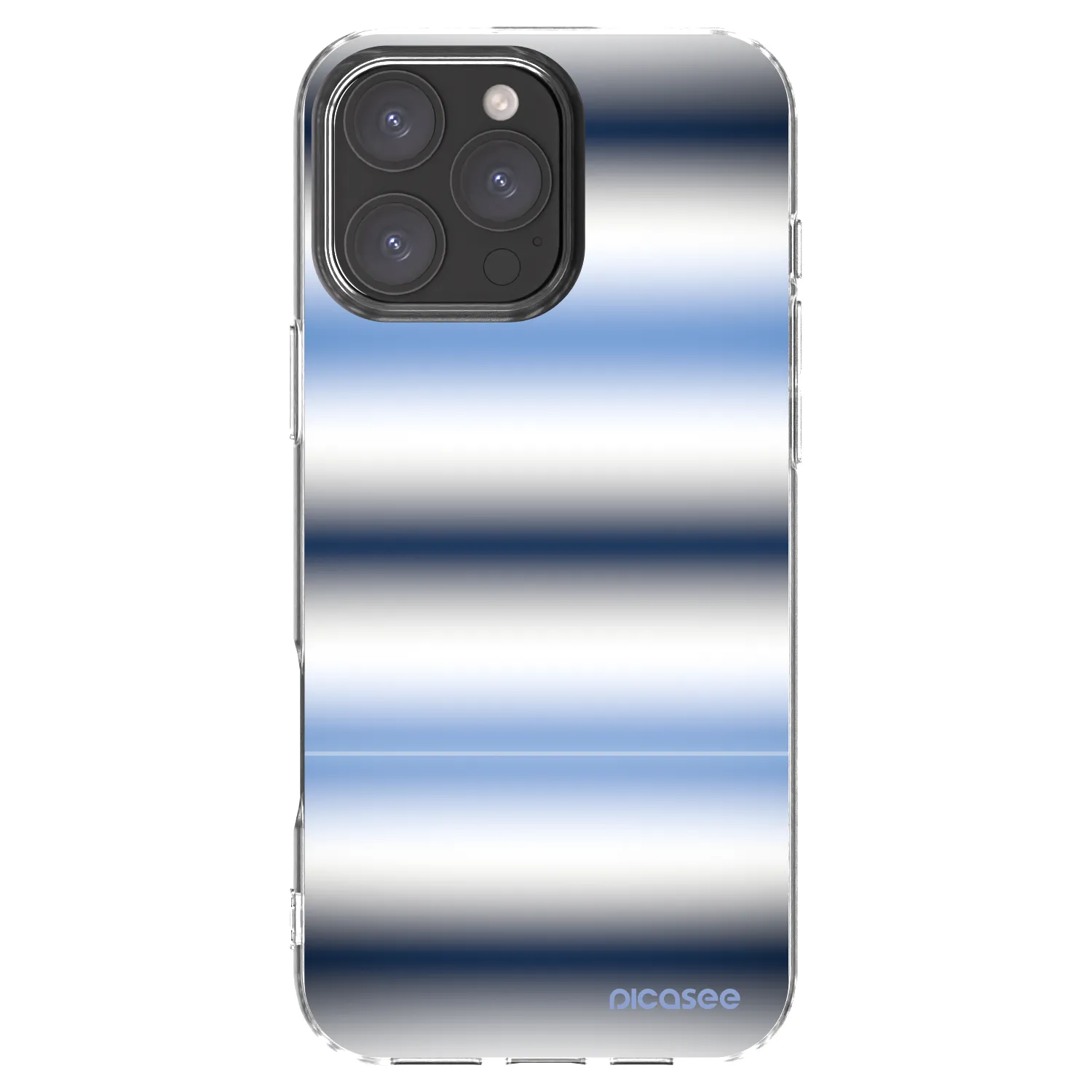 Picasee silikonska prozirna maskica za Apple iPhone 16 Pro Max - Static Lines