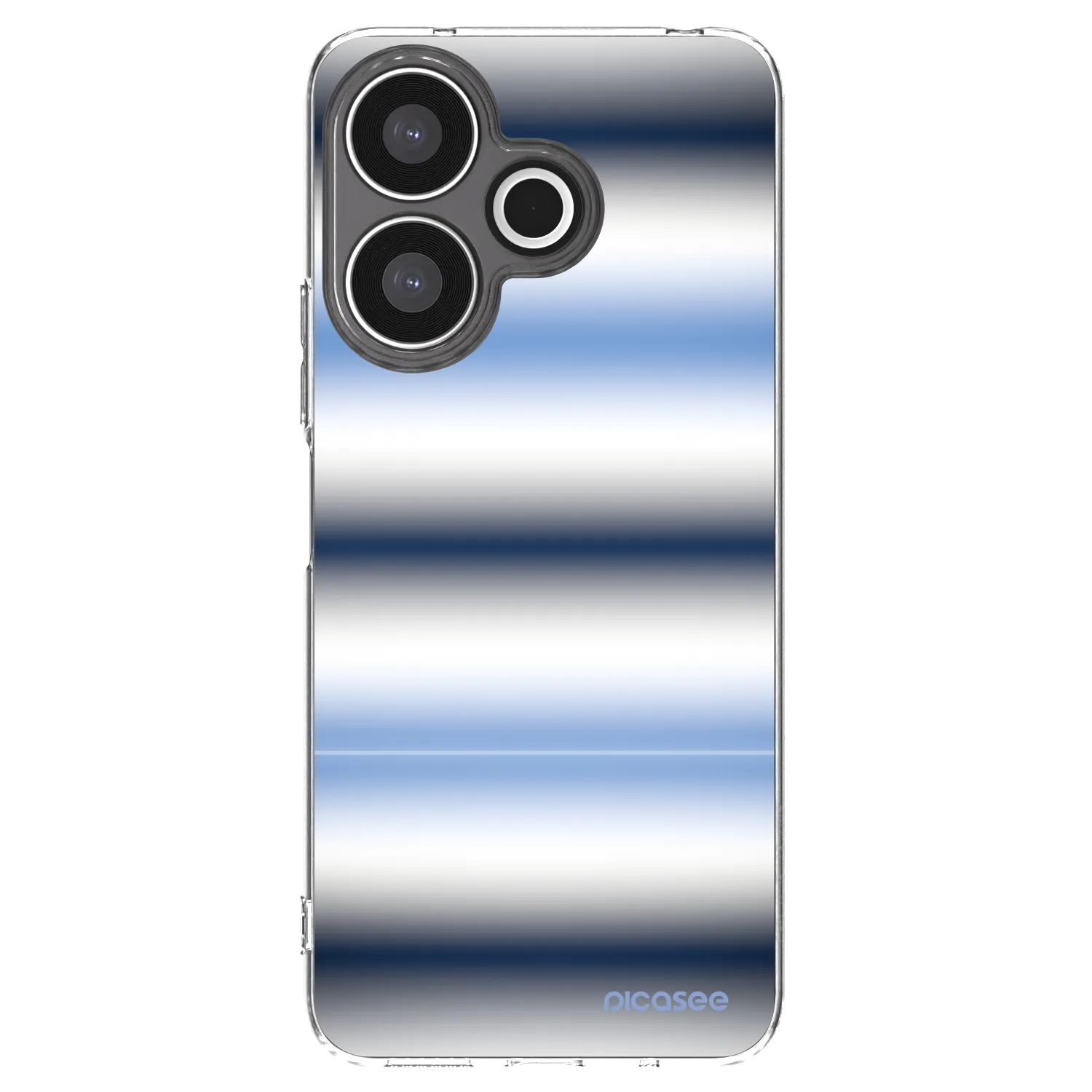 Picasee silikonska prozirna maskica za Xiaomi Redmi 13 4G - Static Lines