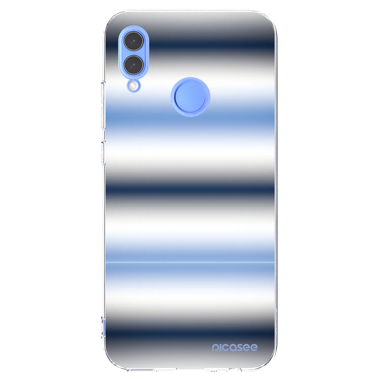 Picasee silikonska prozirna maskica za Huawei P Smart 2019 - Static Lines