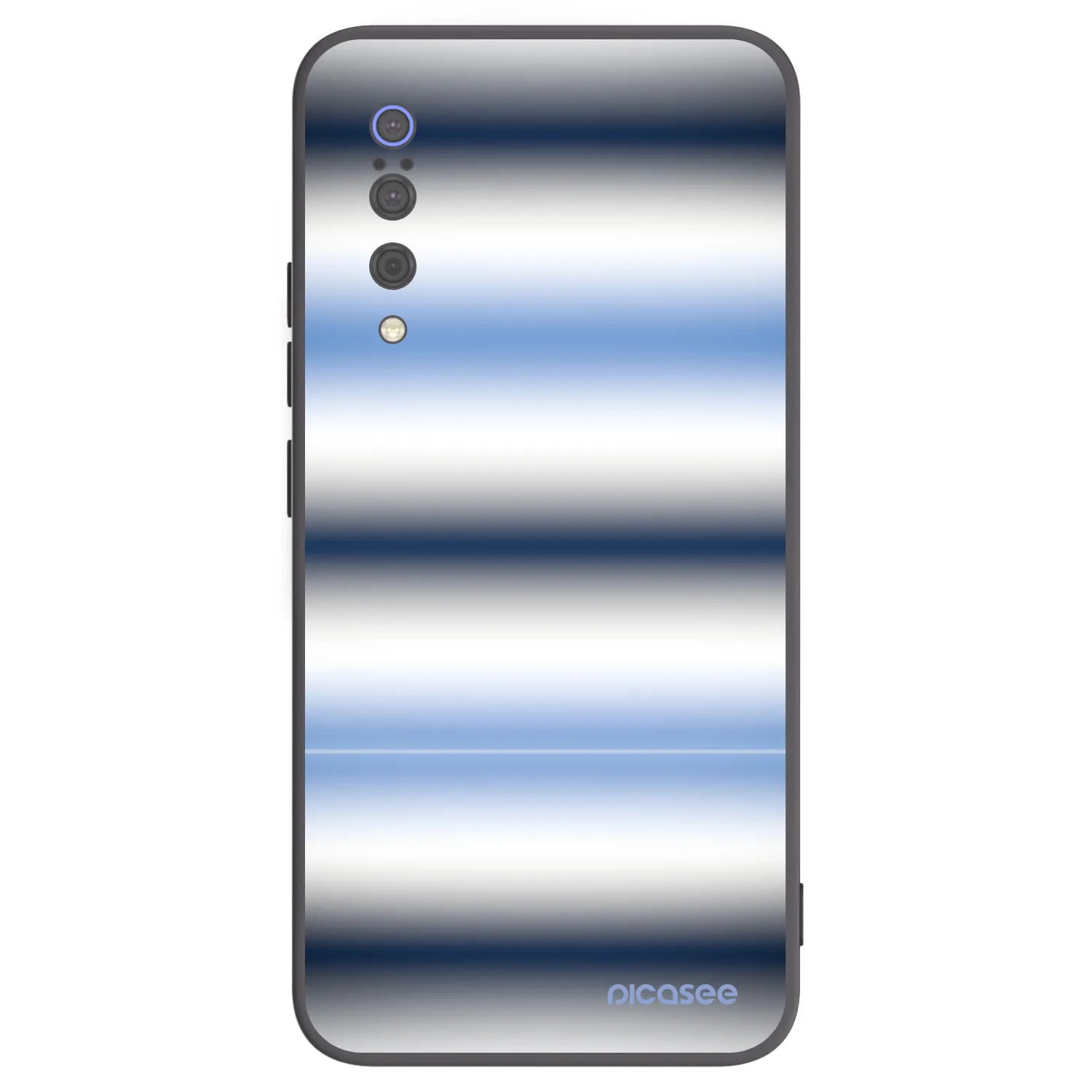 Picasee crna silikonska maskica za Xiaomi Mi 9 - Static Lines