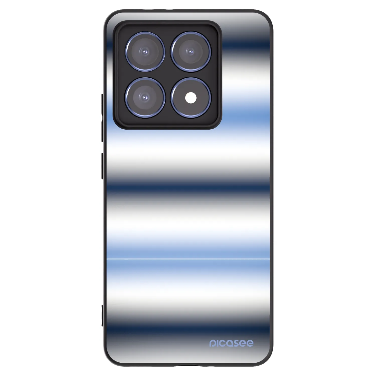 Picasee crna silikonska maskica za Xiaomi 14T Pro - Static Lines