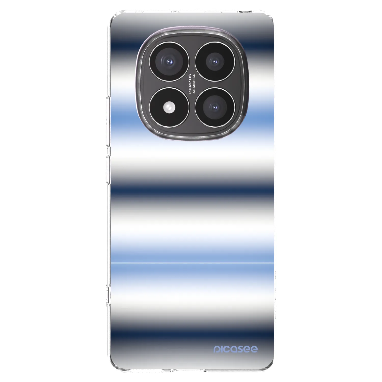 Picasee silikonska prozirna maskica za Xiaomi Redmi Note 14 Pro+ 5G - Static Lines