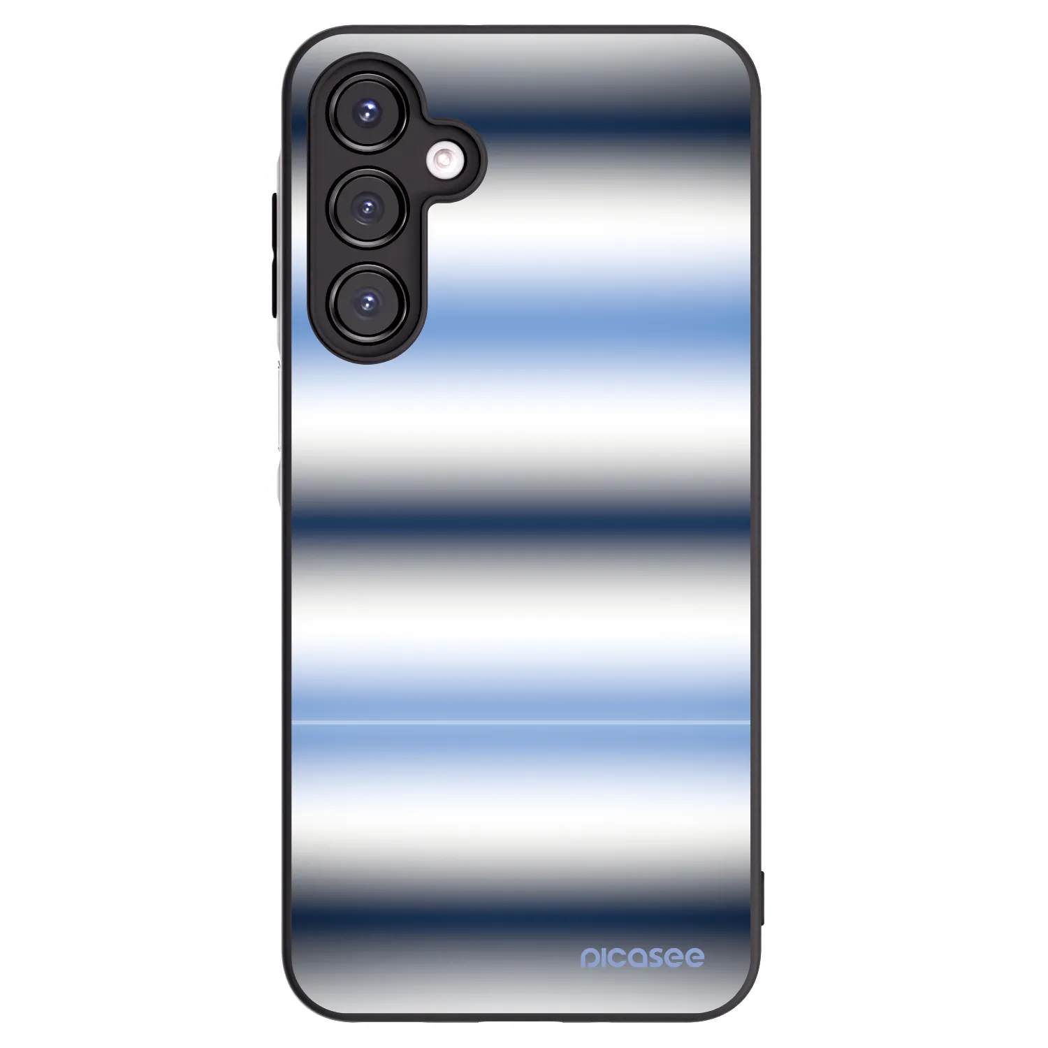 Picasee crna silikonska maskica za Samsung Galaxy A16 5G - Static Lines