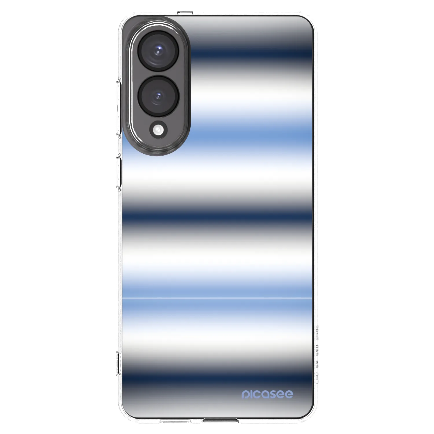 Picasee silikonska prozirna maskica za Samsung Galaxy S25 Edge 5G - Static Lines