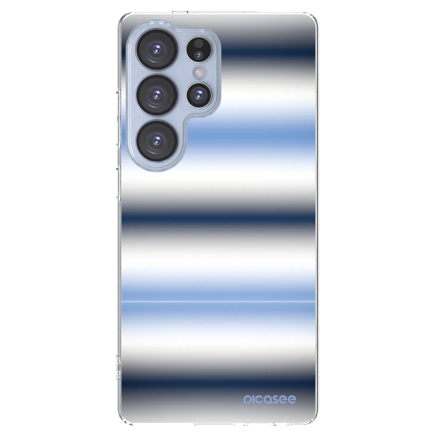 Picasee silikonska prozirna maskica za Samsung Galaxy S25 Ultra 5G - Static Lines