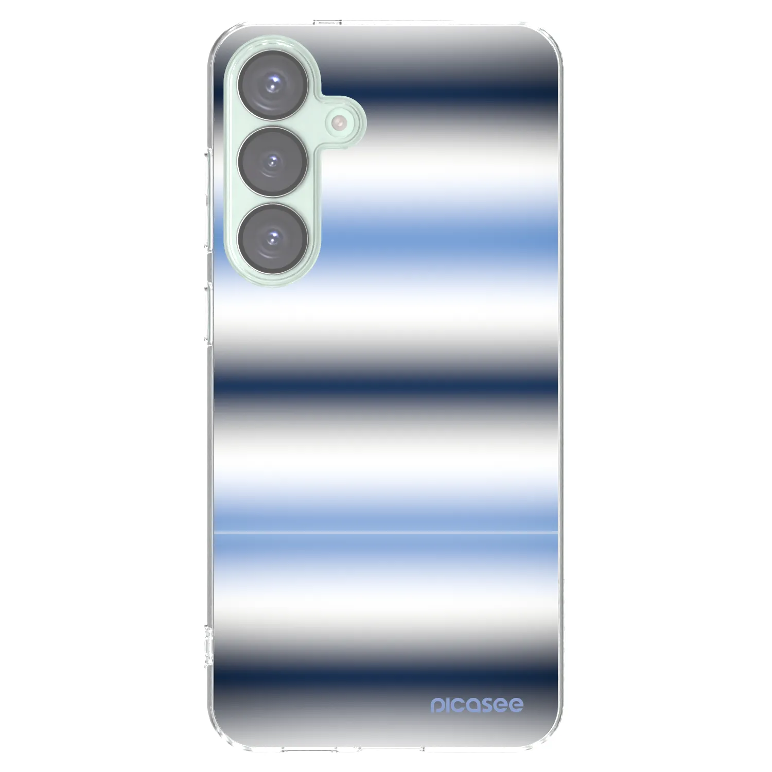 Picasee silikonska prozirna maskica za Samsung Galaxy S25+ 5G - Static Lines