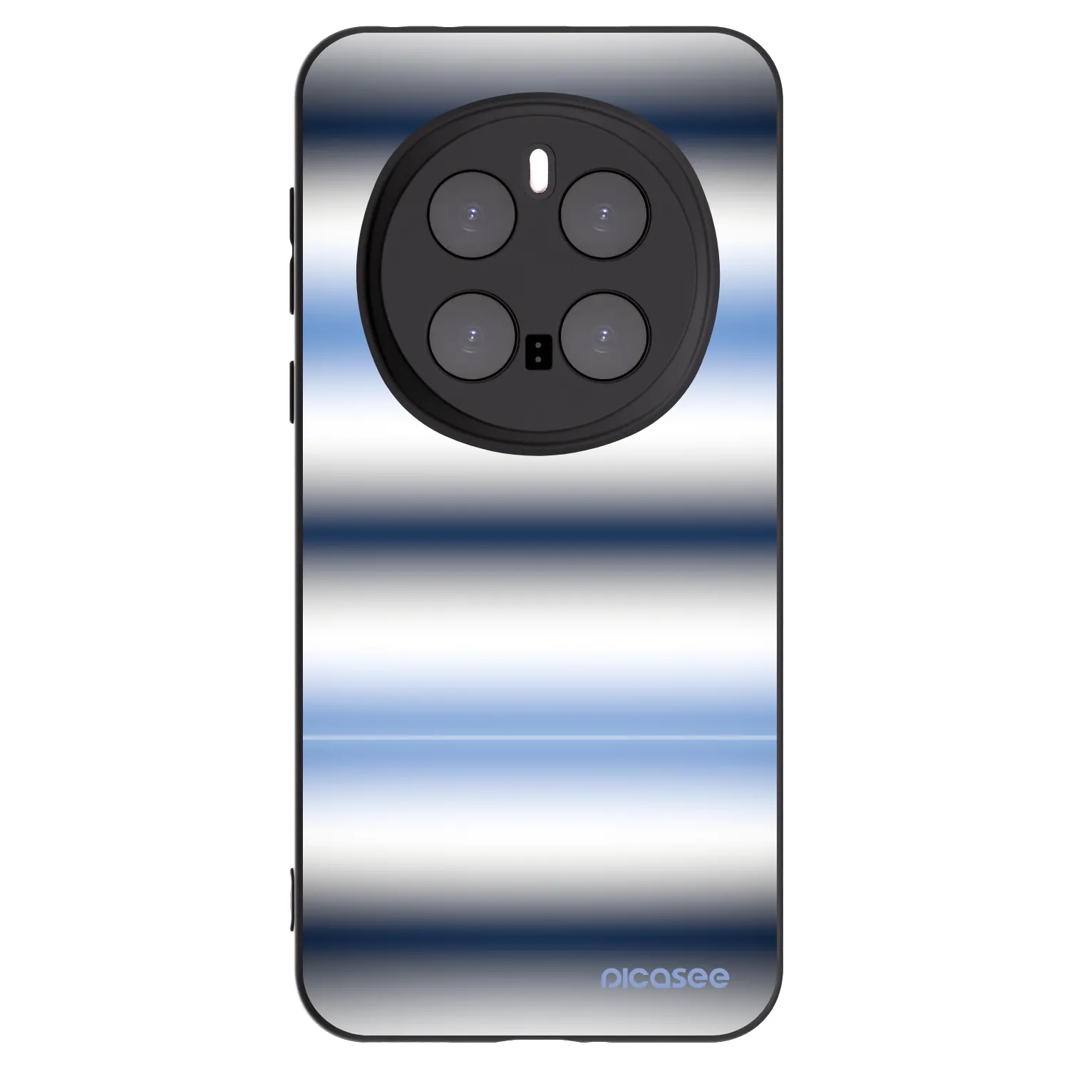 Picasee crna silikonska maskica za Honor Magic7 Pro 5G - Static Lines
