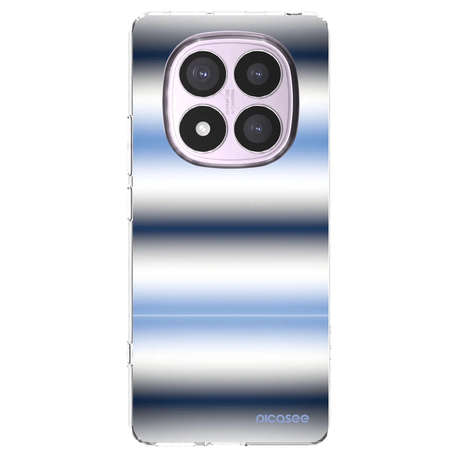 Picasee silikonska prozirna maskica za Xiaomi Redmi Note 14 Pro 4G - Static Lines