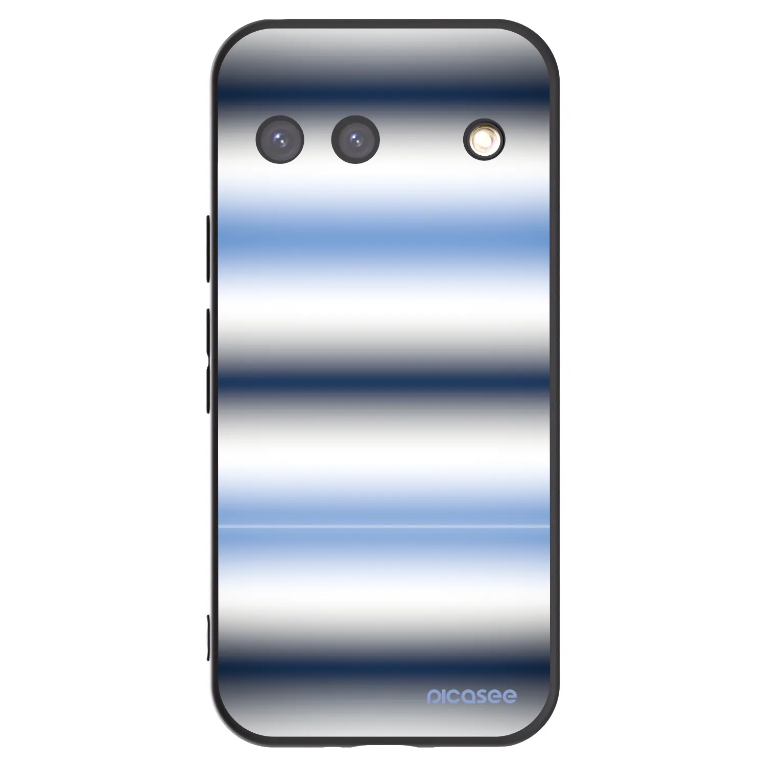 Picasee crna silikonska maskica za Google Pixel 9 - Static Lines
