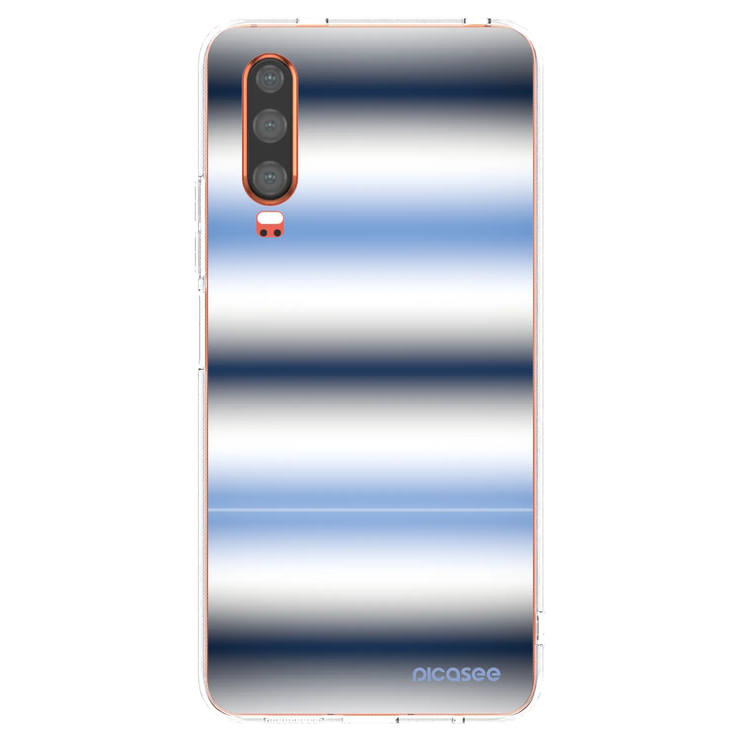 Picasee silikonska prozirna maskica za Huawei P30 - Static Lines