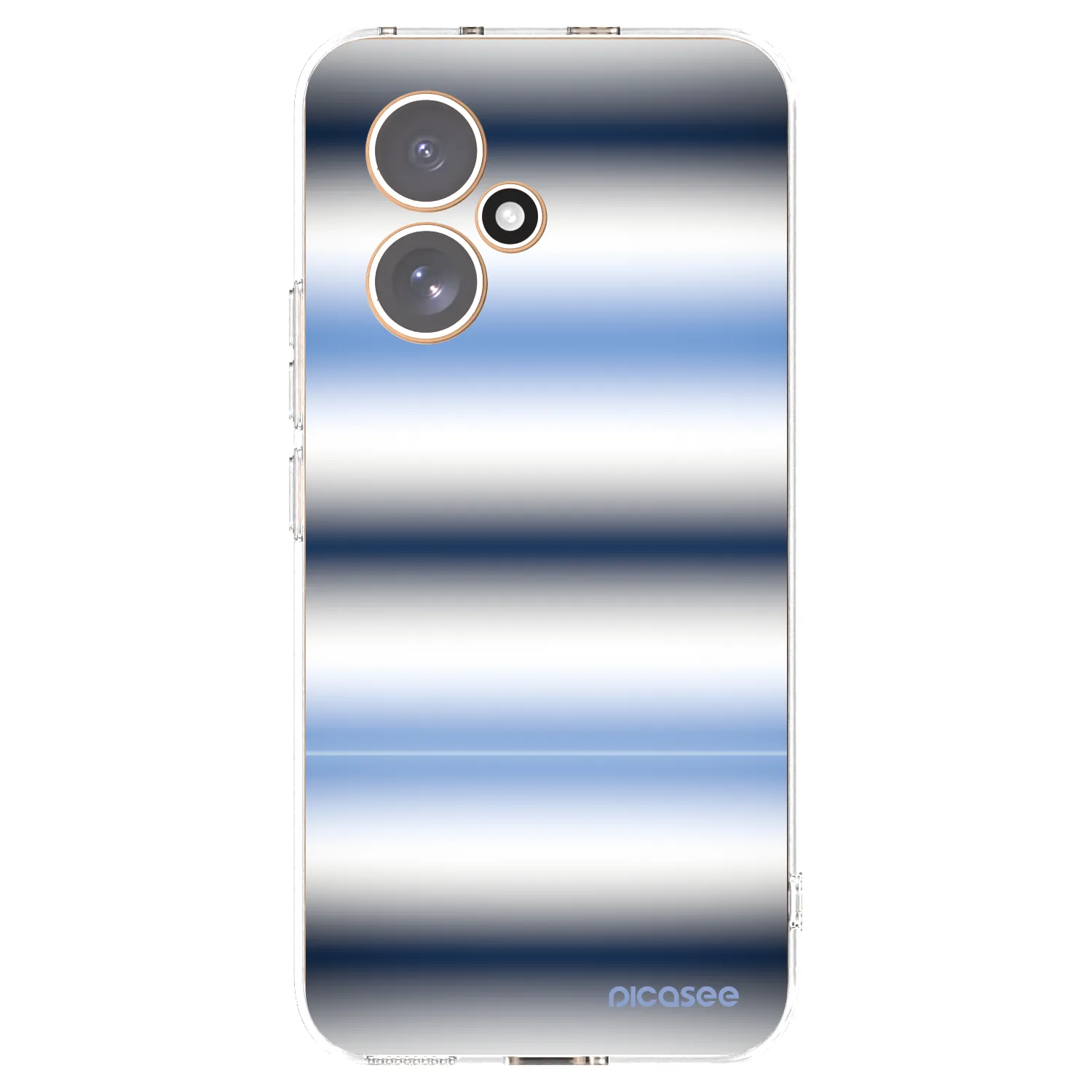 Picasee silikonska prozirna maskica za Honor 400 5G - Static Lines