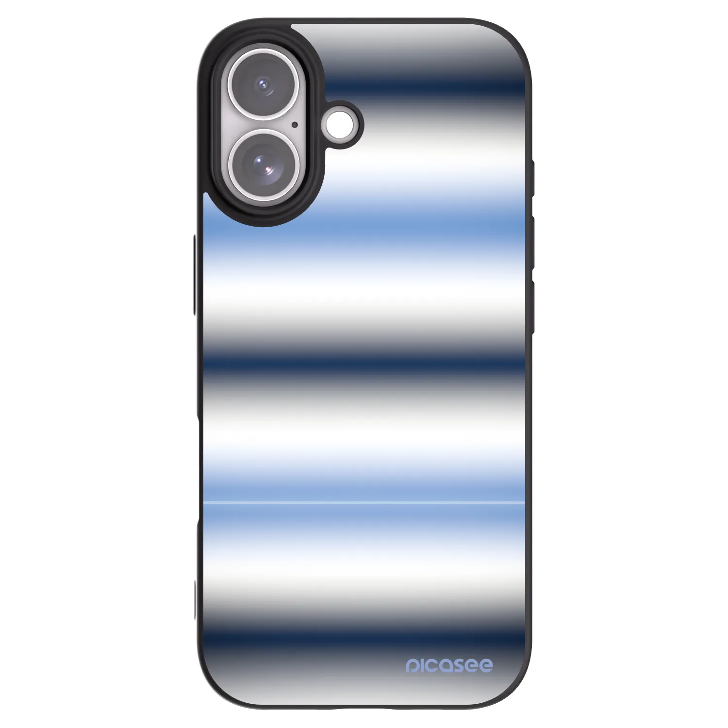 Picasee crna silikonska maskica za Apple iPhone 17 - Static Lines