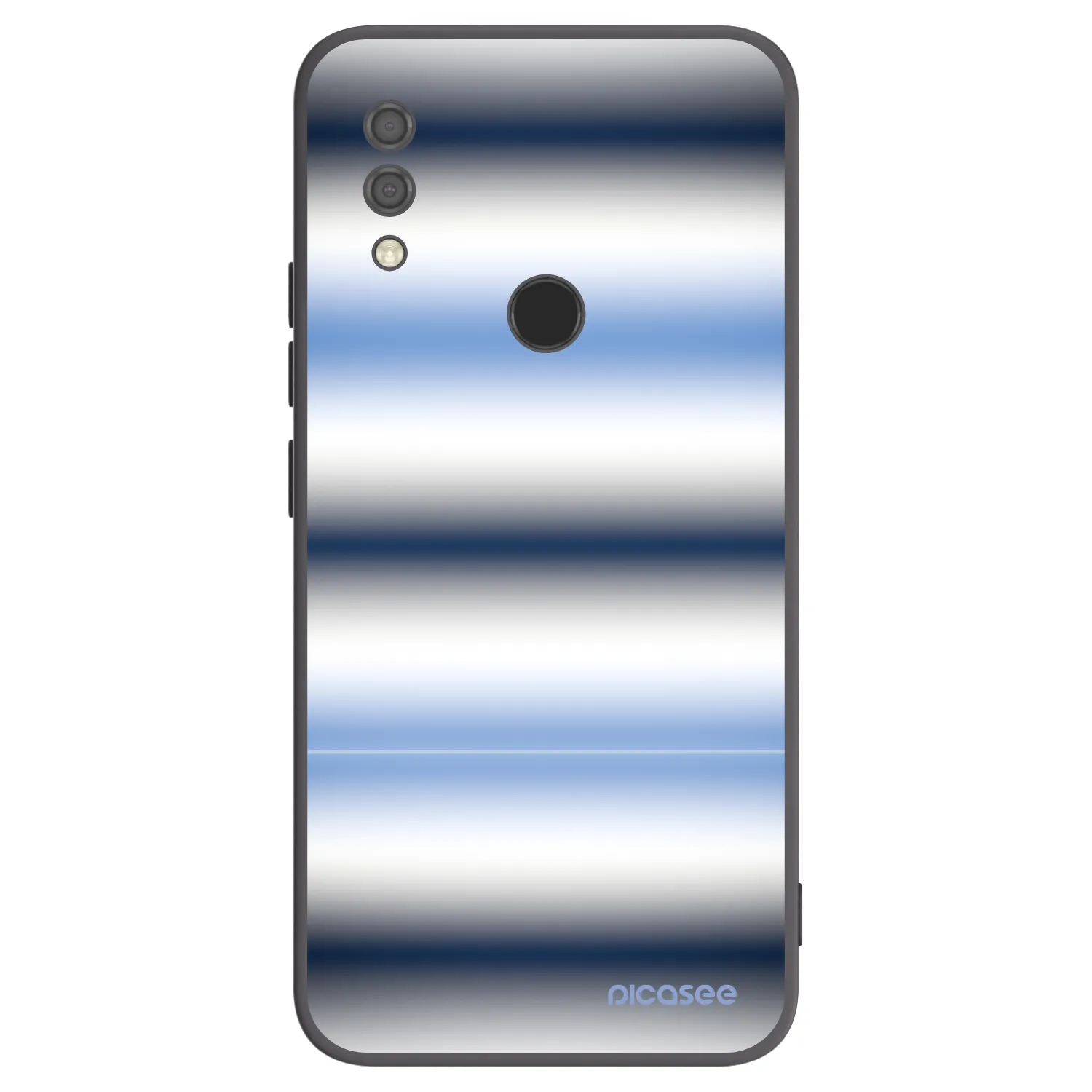 Picasee crna silikonska maskica za Xiaomi Redmi 7 - Static Lines