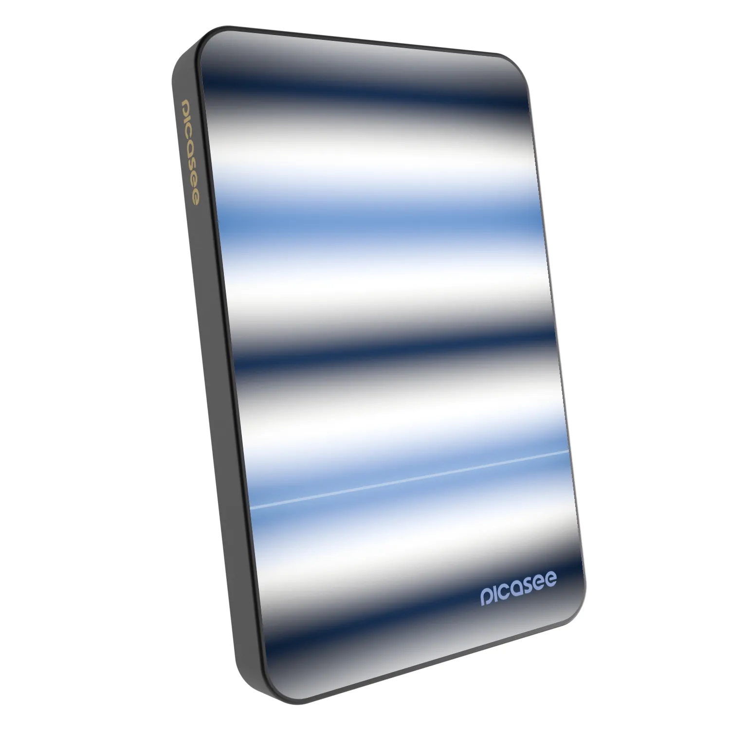 Picasee Prijenosni punjač s MagSafe 5 000 mAh Sivo - Static Lines