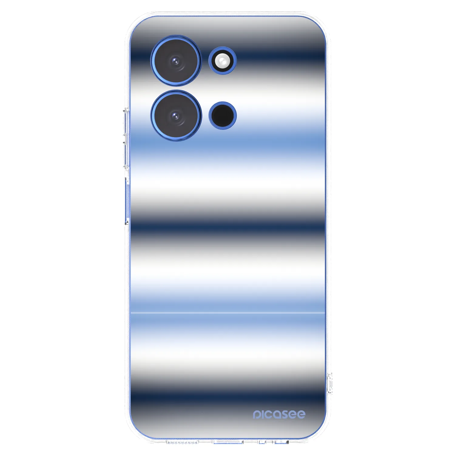 Picasee silikonska prozirna maskica za Xiaomi Redmi 15C 4G - Static Lines
