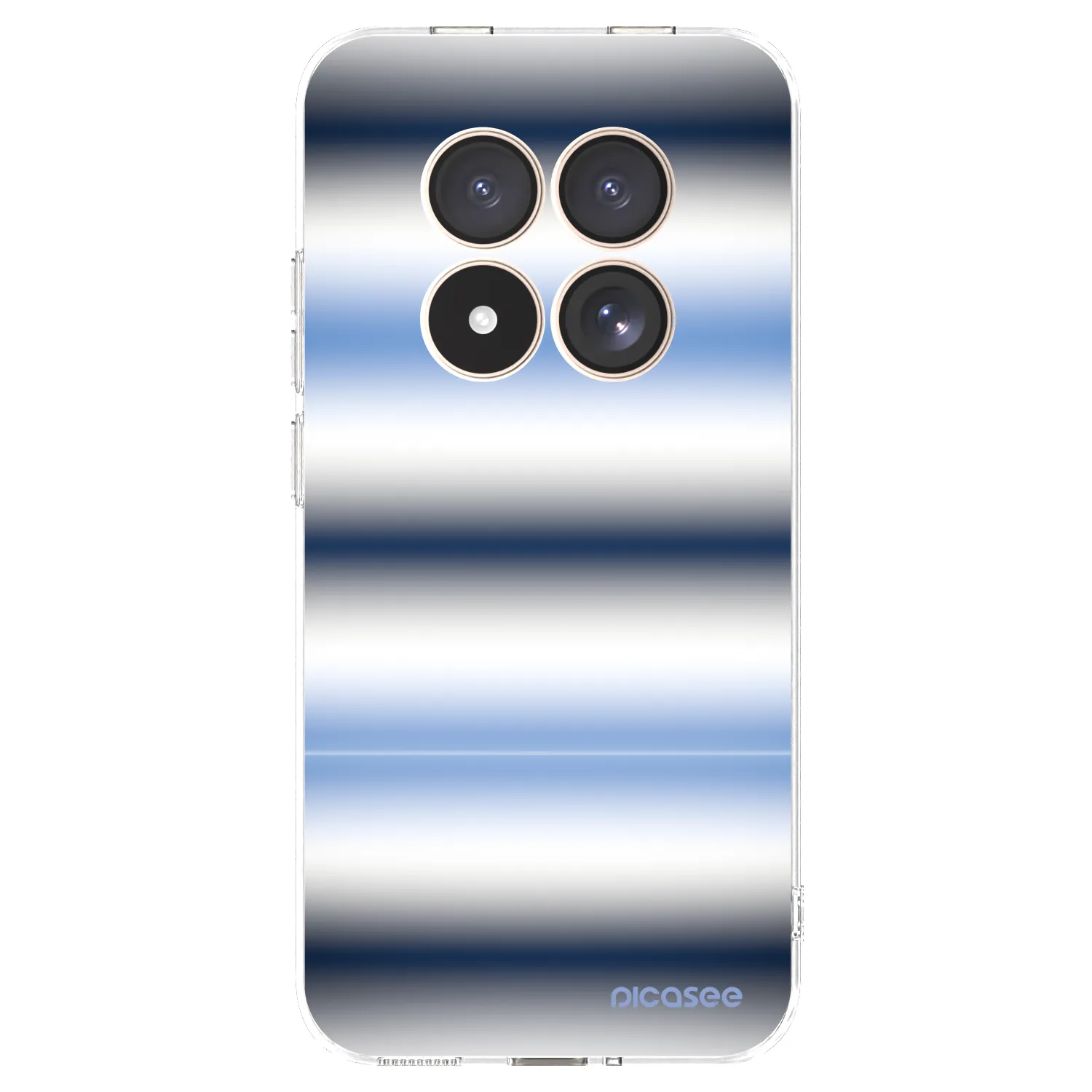Picasee silikonska prozirna maskica za Xiaomi Redmi Note 15 Pro 4G - Static Lines
