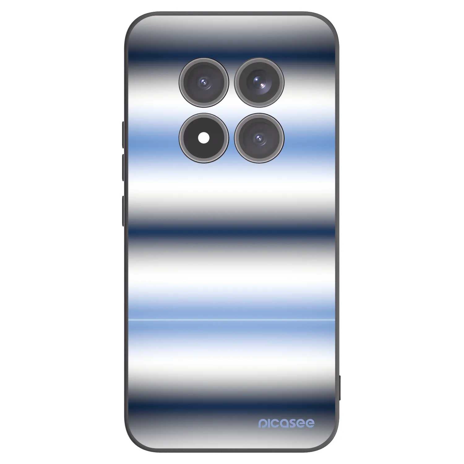 Picasee crna silikonska maskica za Xiaomi Redmi Note 15 Pro+ - Static Lines