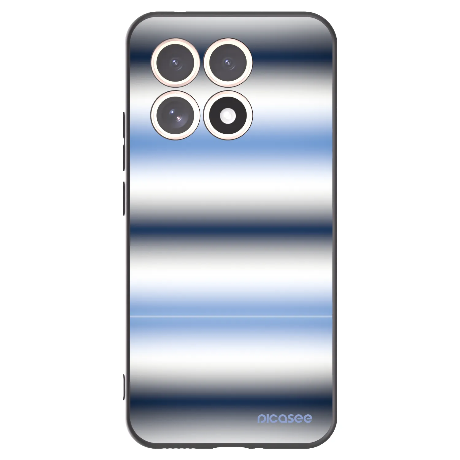 Picasee crna silikonska maskica za Xiaomi 15T - Static Lines