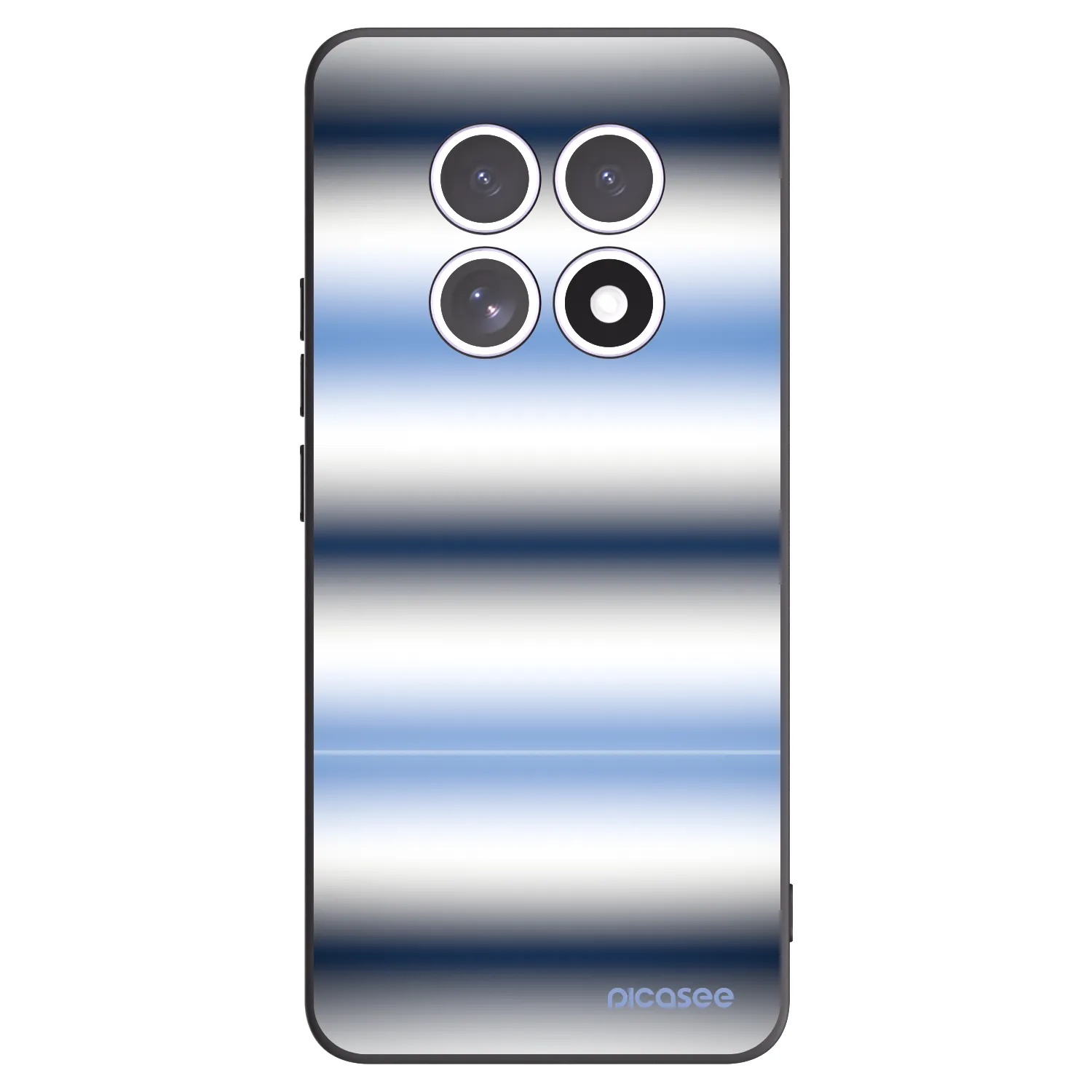 Picasee crna silikonska maskica za Xiaomi Redmi Note 15 - Static Lines