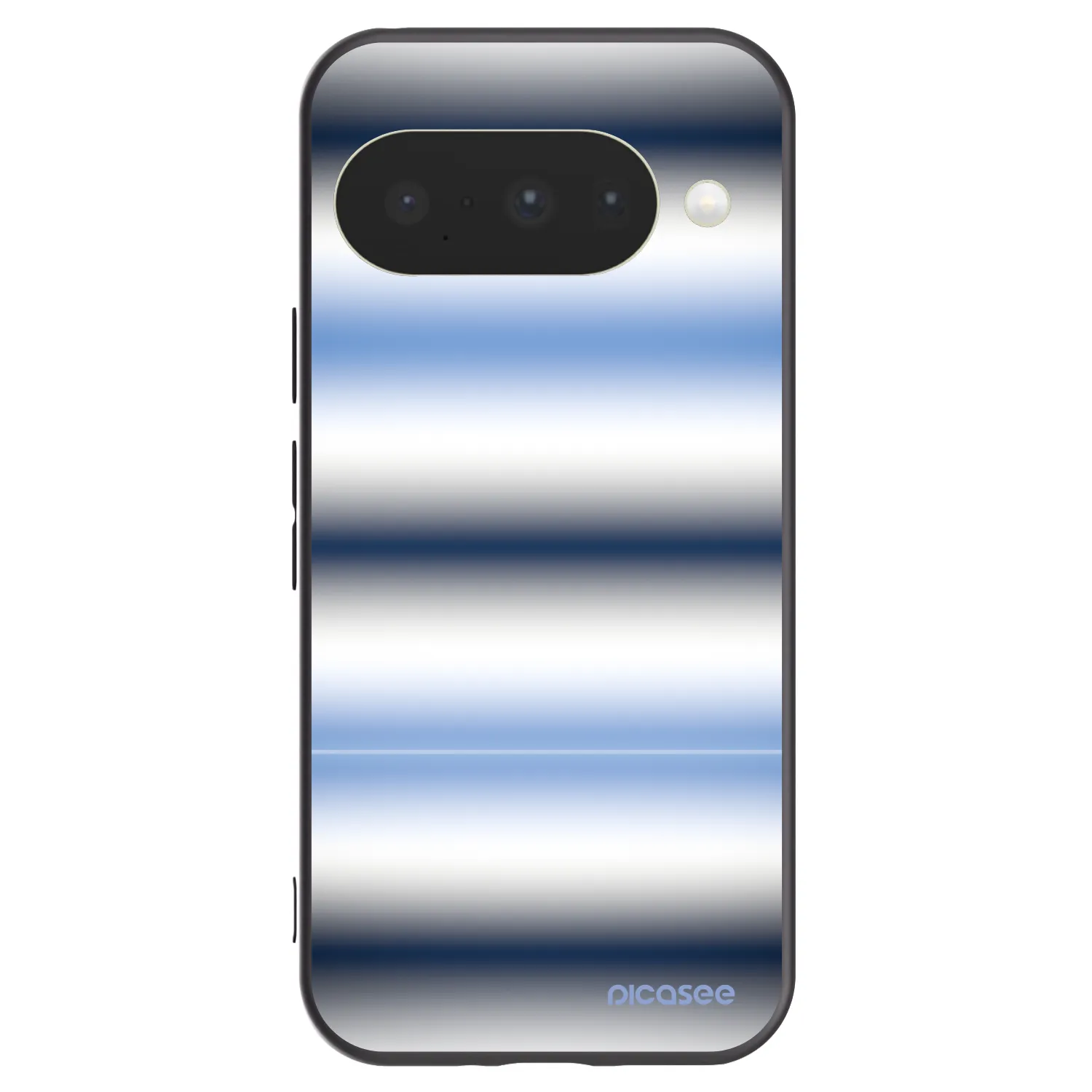 Picasee crna silikonska maskica za Google Pixel 10 - Static Lines