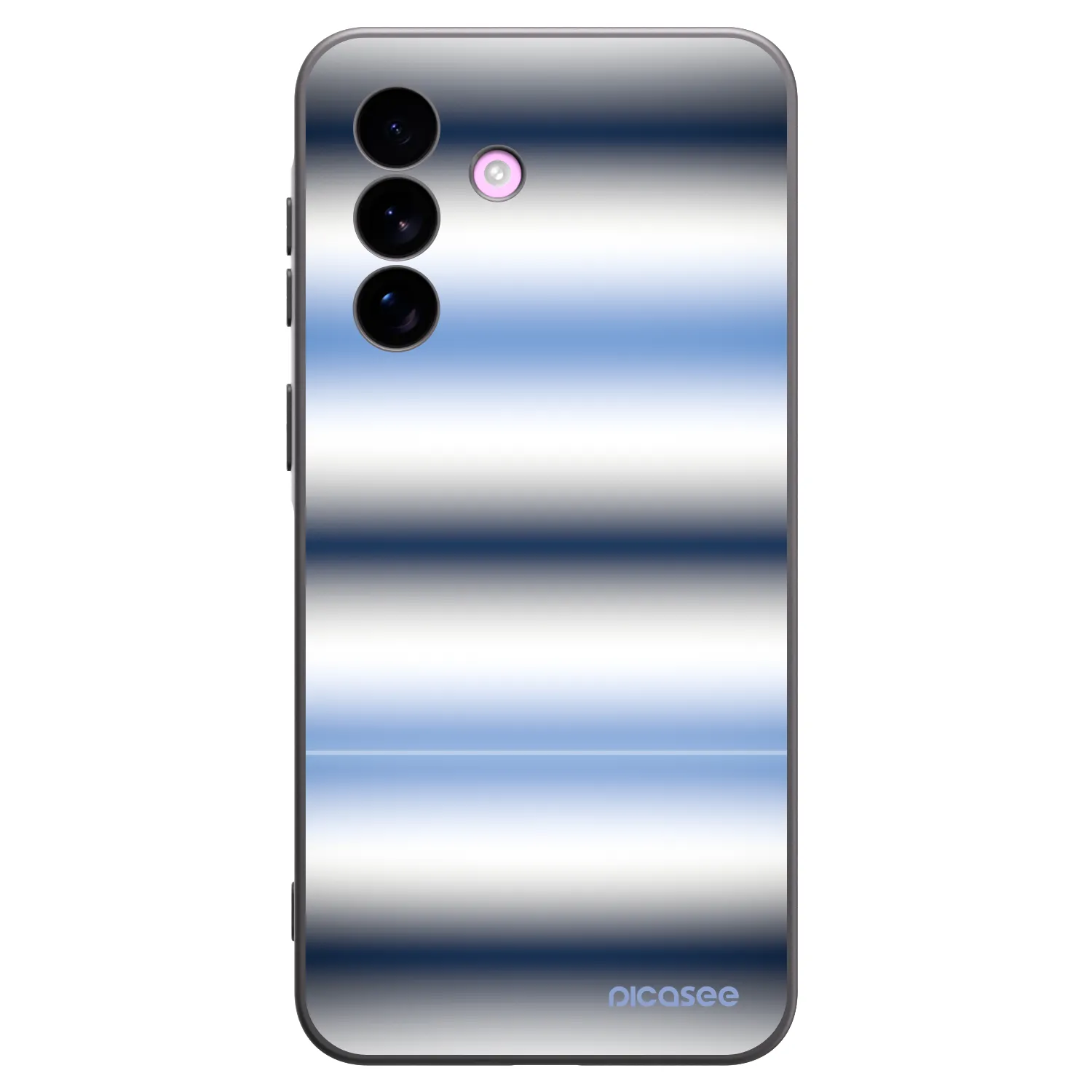 Picasee crna silikonska maskica za Samsung Galaxy A57 5G - Static Lines