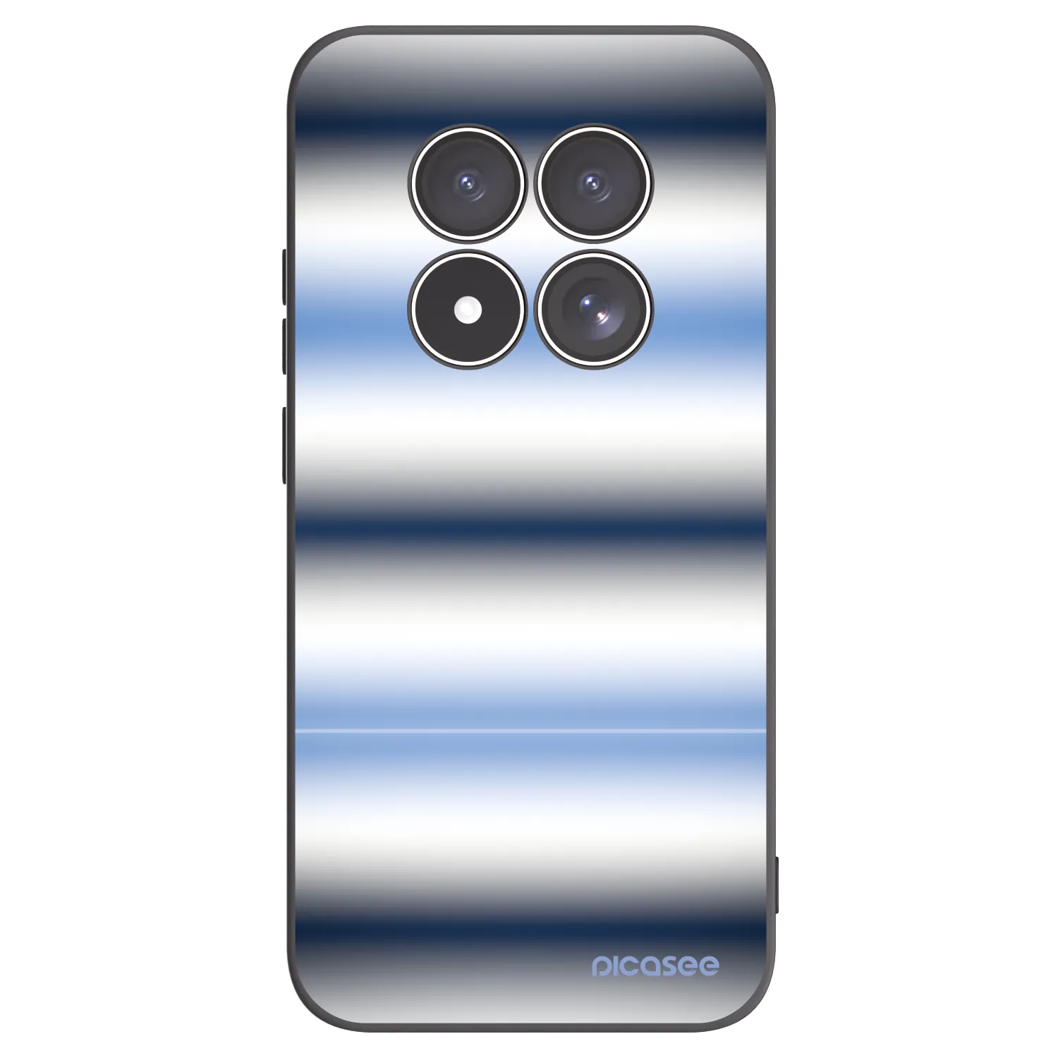 Picasee crna silikonska maskica za Xiaomi Redmi Note 15 Pro 5G - Static Lines
