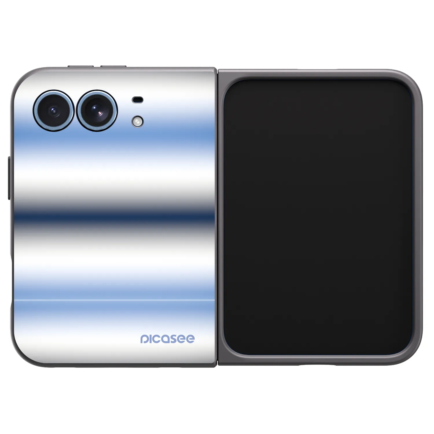Picasee crna silikonska maskica za Apple iPhone Ultra - Static Lines