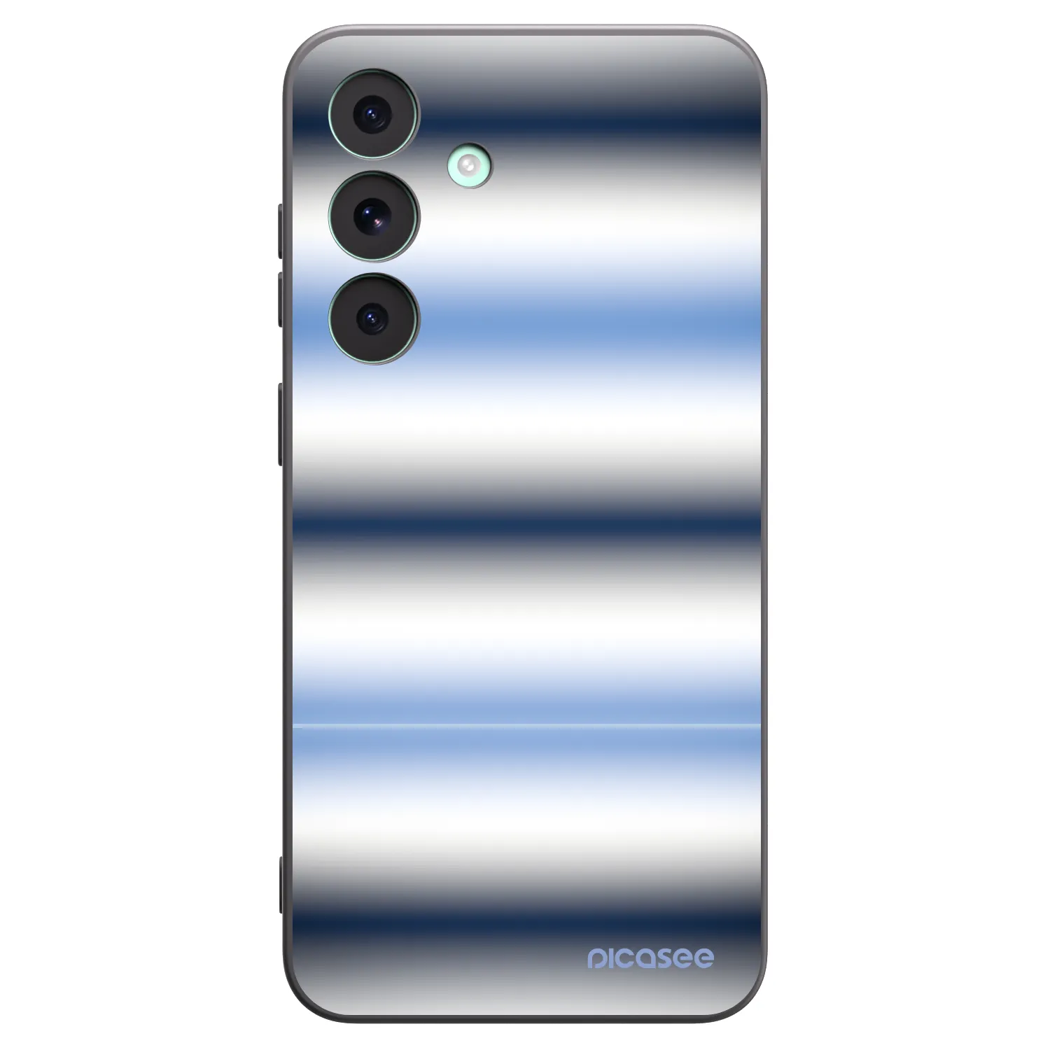 Picasee crna silikonska maskica za Samsung Galaxy S26 FE - Static Lines