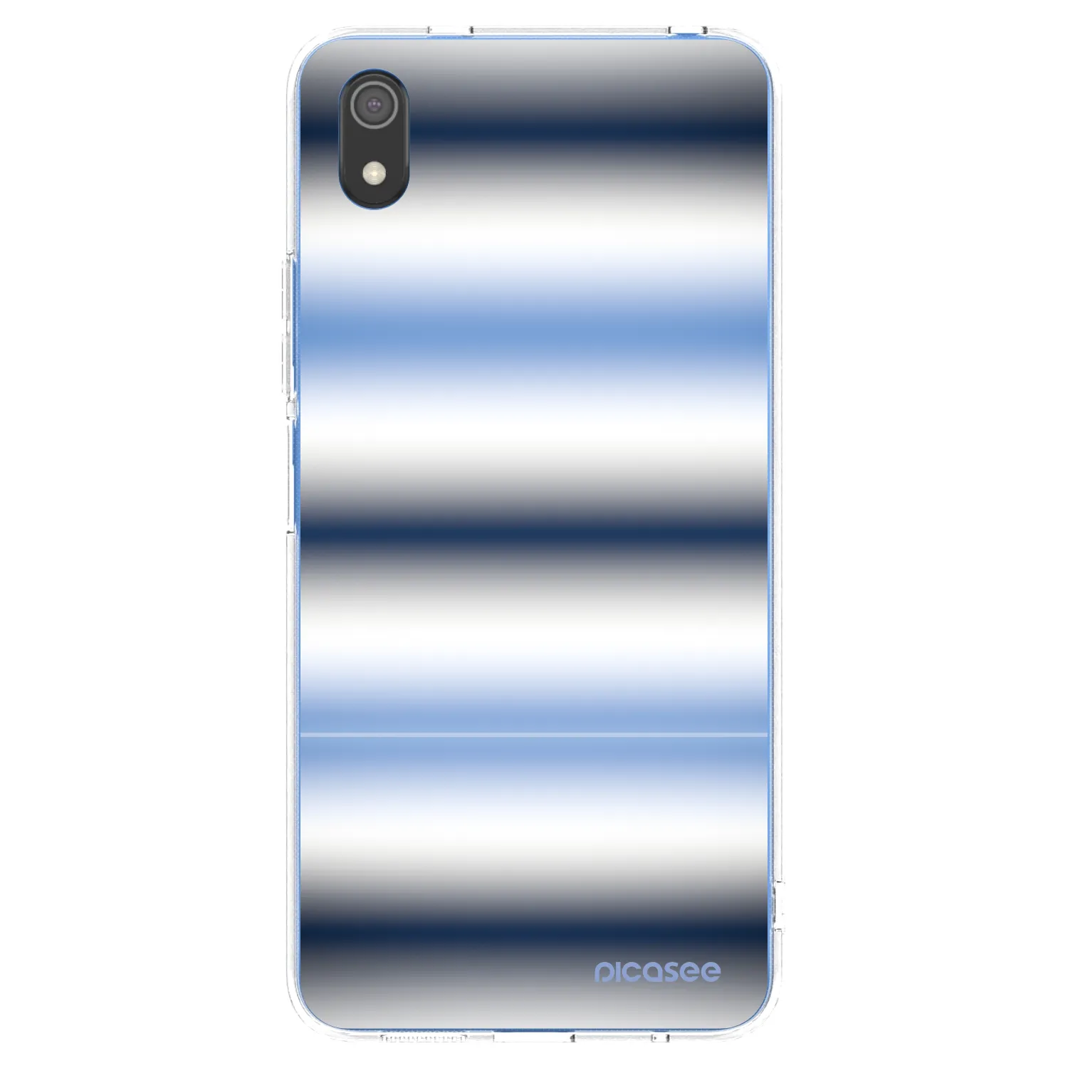 Picasee silikonska prozirna maskica za Xiaomi Redmi 7A - Static Lines