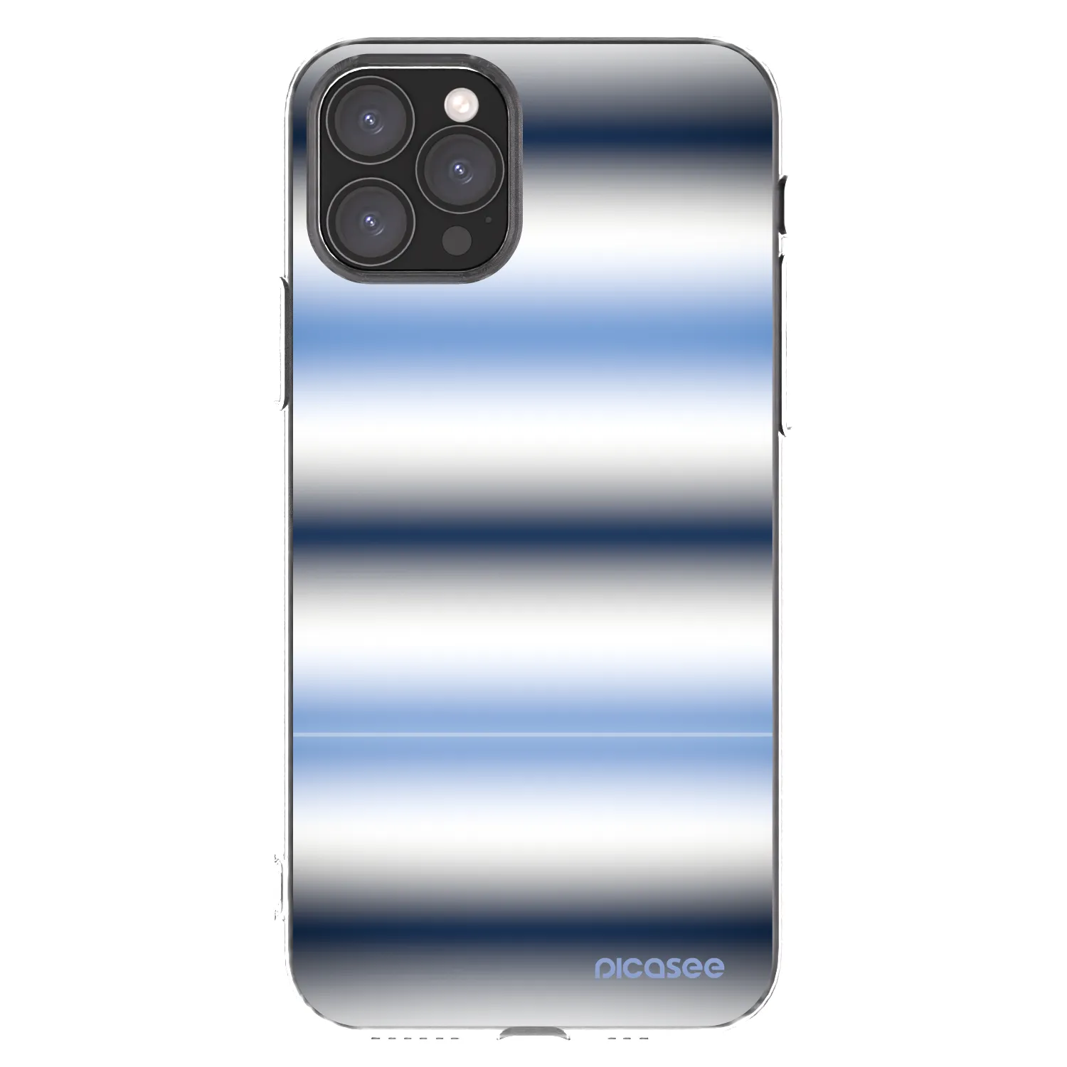 Picasee silikonska prozirna maskica za Apple iPhone 11 Pro - Static Lines