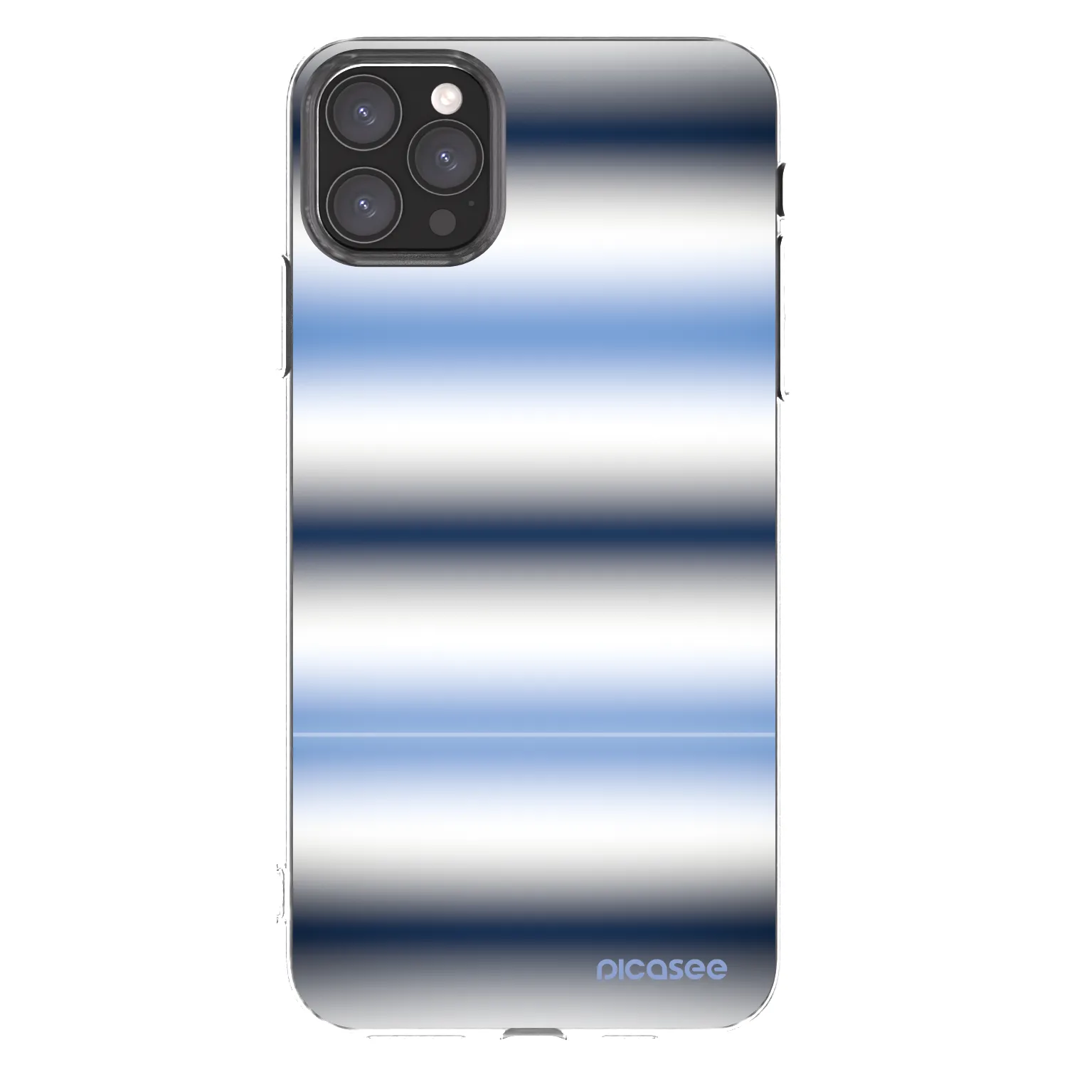 Picasee silikonska prozirna maskica za Apple iPhone 11 Pro Max - Static Lines