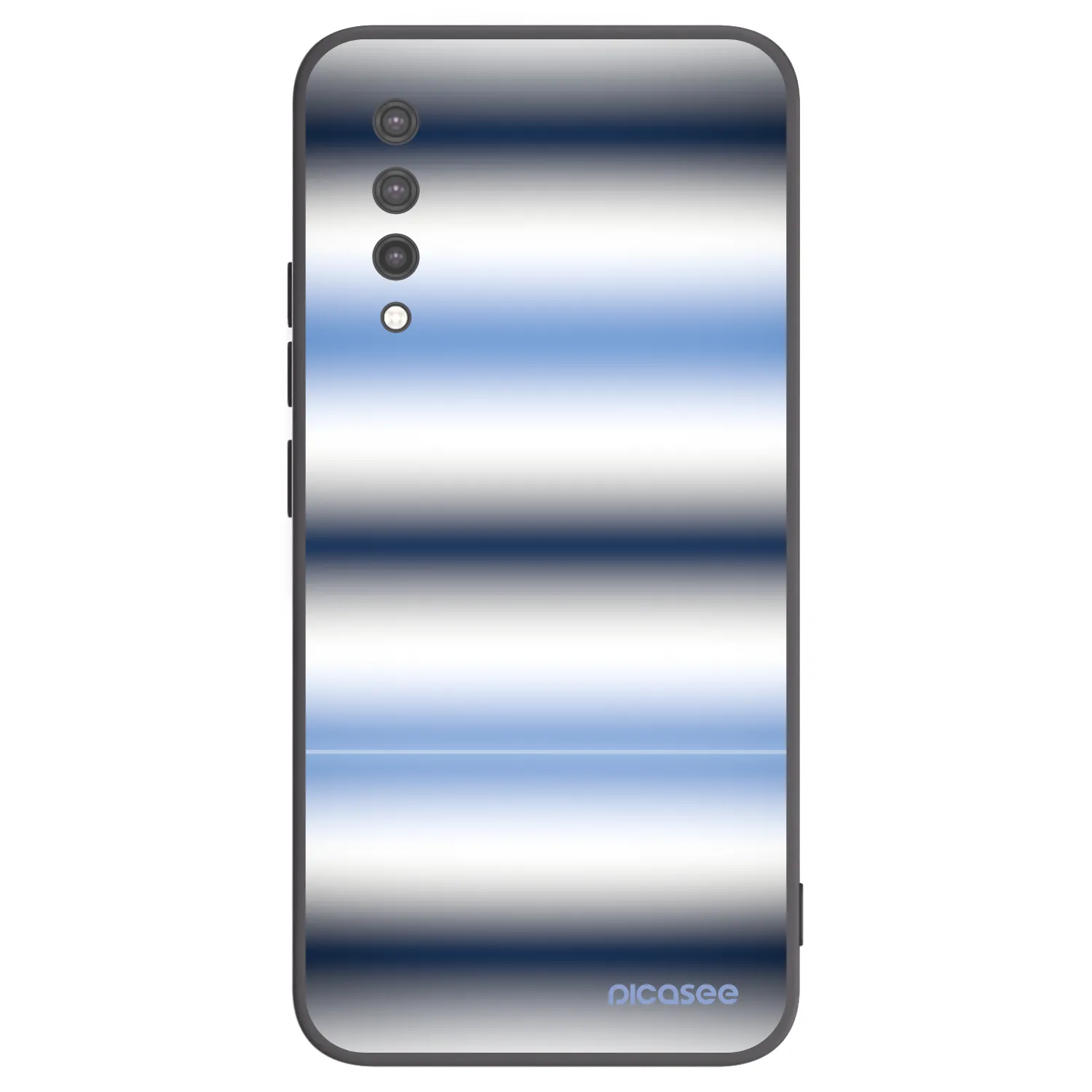 Picasee crna silikonska maskica za Xiaomi Mi 9 Lite - Static Lines