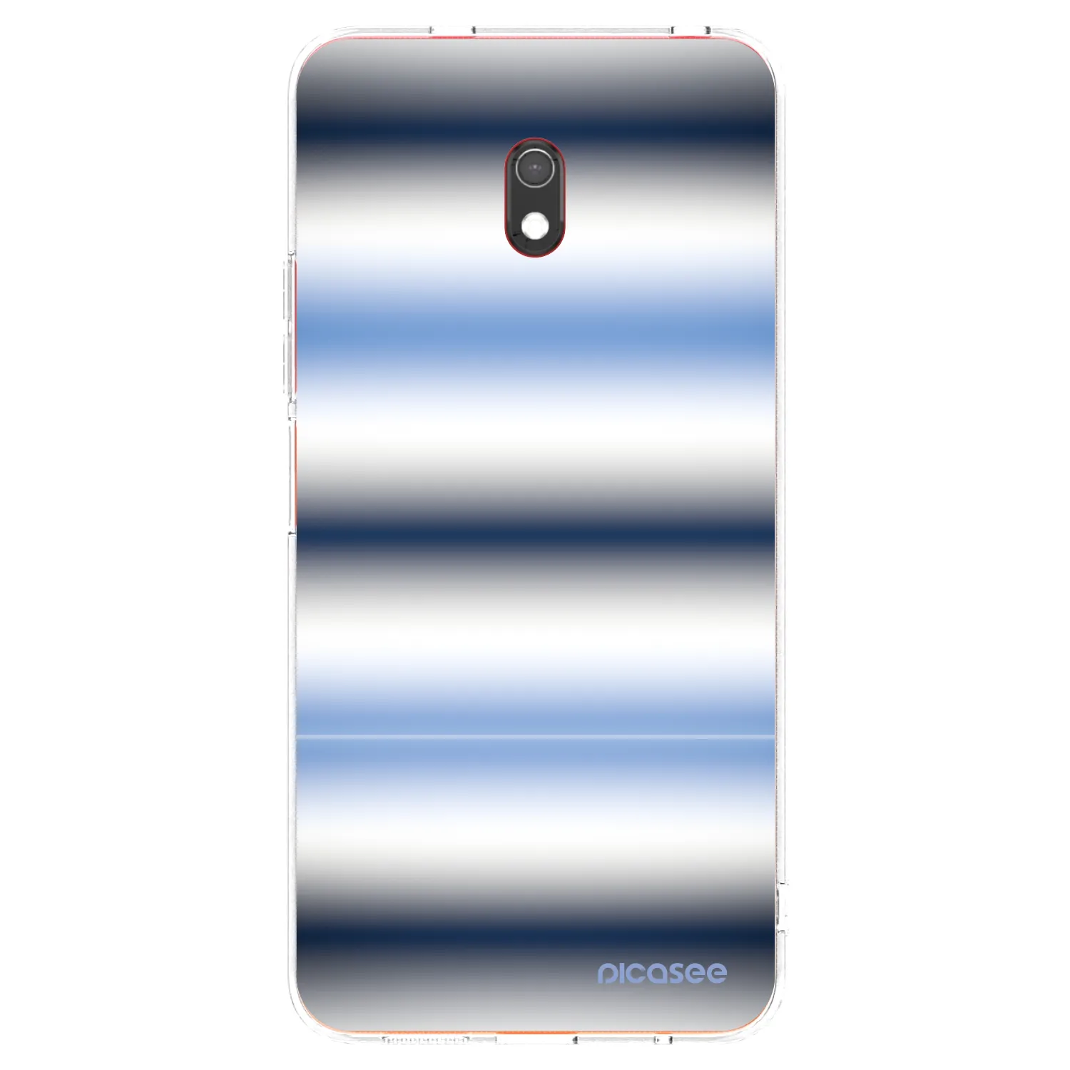 Picasee silikonska prozirna maskica za Xiaomi Redmi 8A - Static Lines