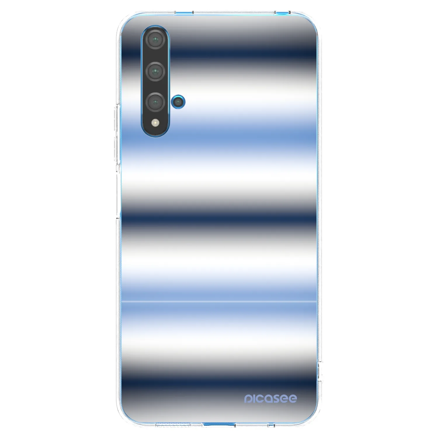 Picasee silikonska prozirna maskica za Huawei Nova 5T - Static Lines
