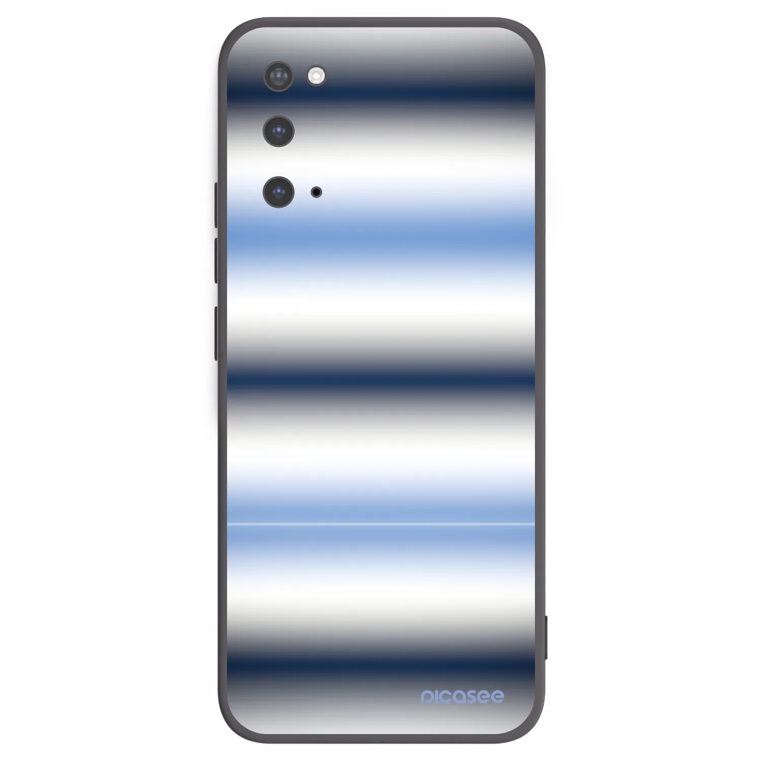 Picasee crna silikonska maskica za Samsung Galaxy S20 G980F - Static Lines